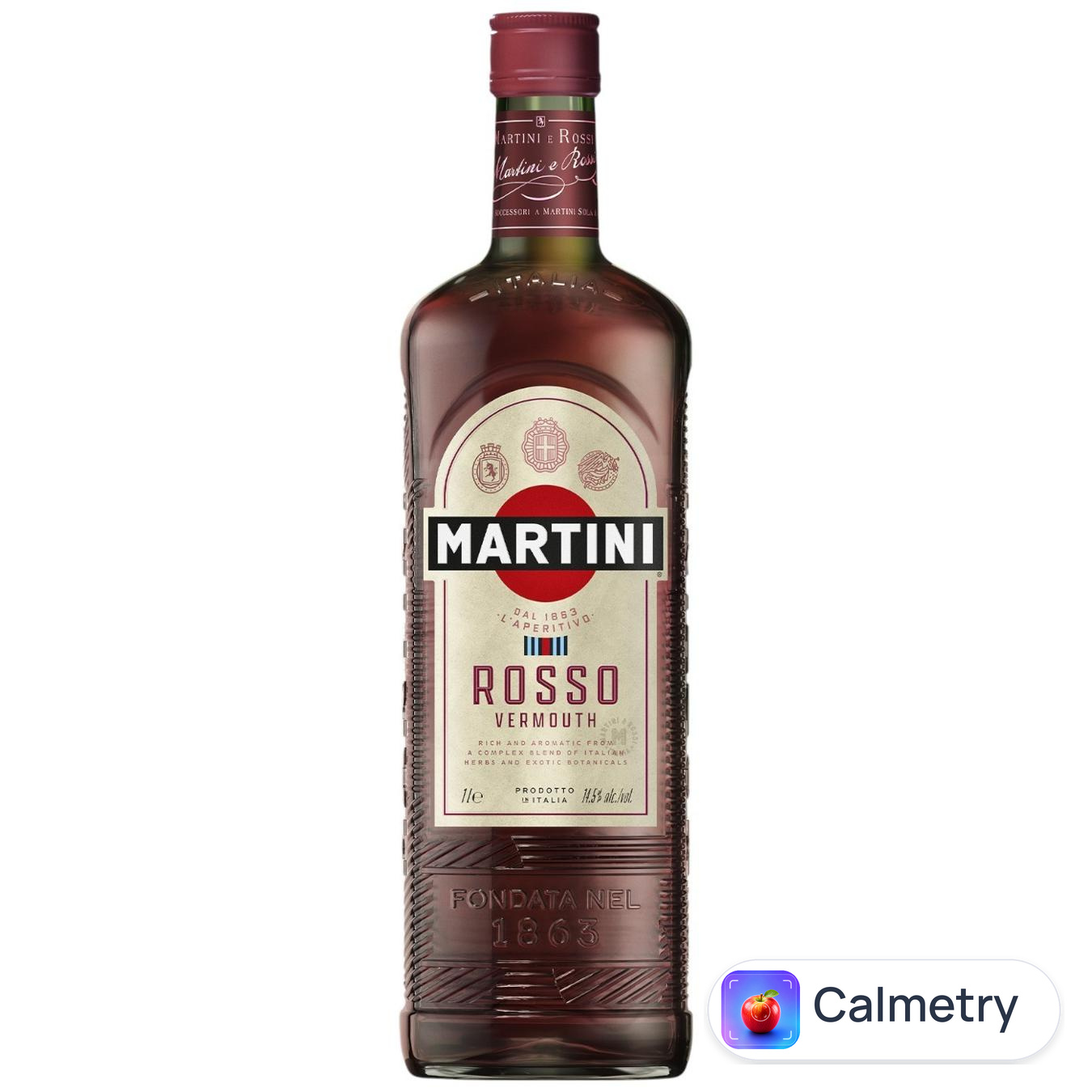 Вермут Martini Rosso червоний десертний 15% 1л