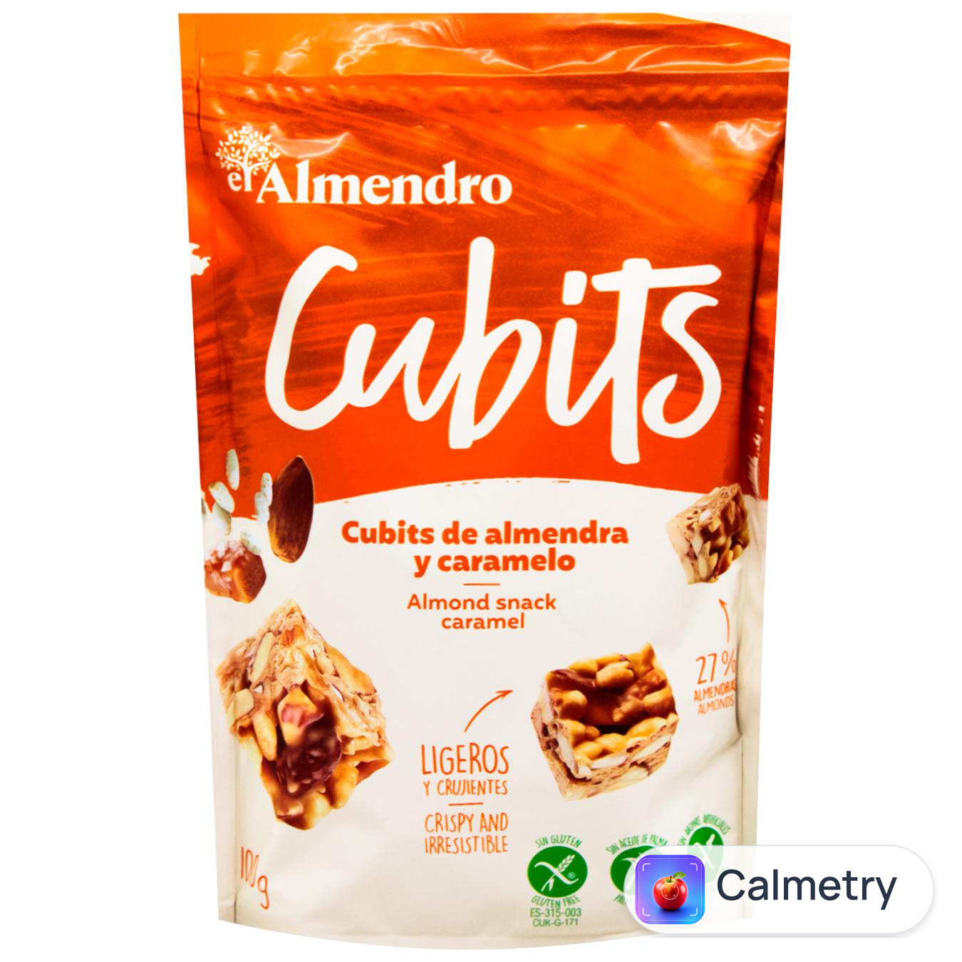 Снек El Almendro з мигдалем та солоною карамеллю 100г