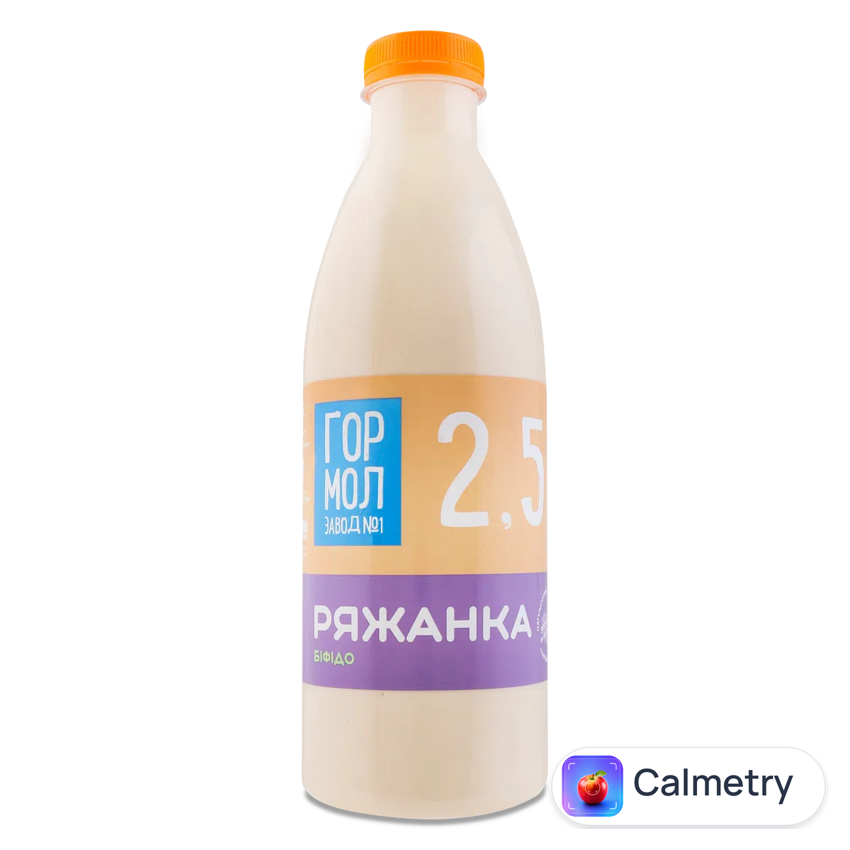 Біфідоряжанка Міськмолзавод №1 2,5% 1000г