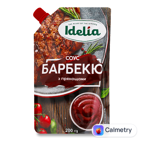 Соус Idelia Барбекю з прянощами, 200г