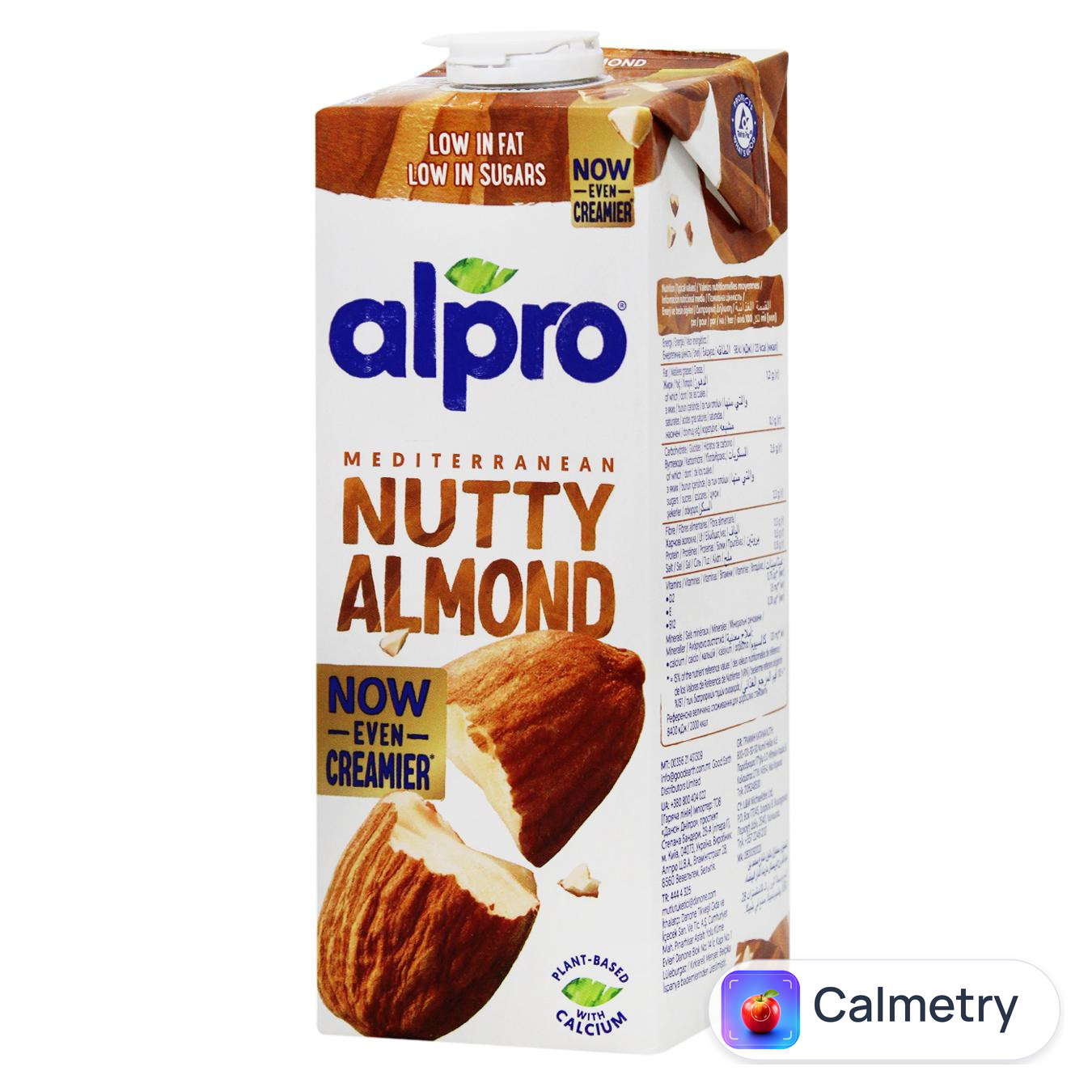 Напій мигдальний Alpro Nutty Almond з кальцієм 1л
