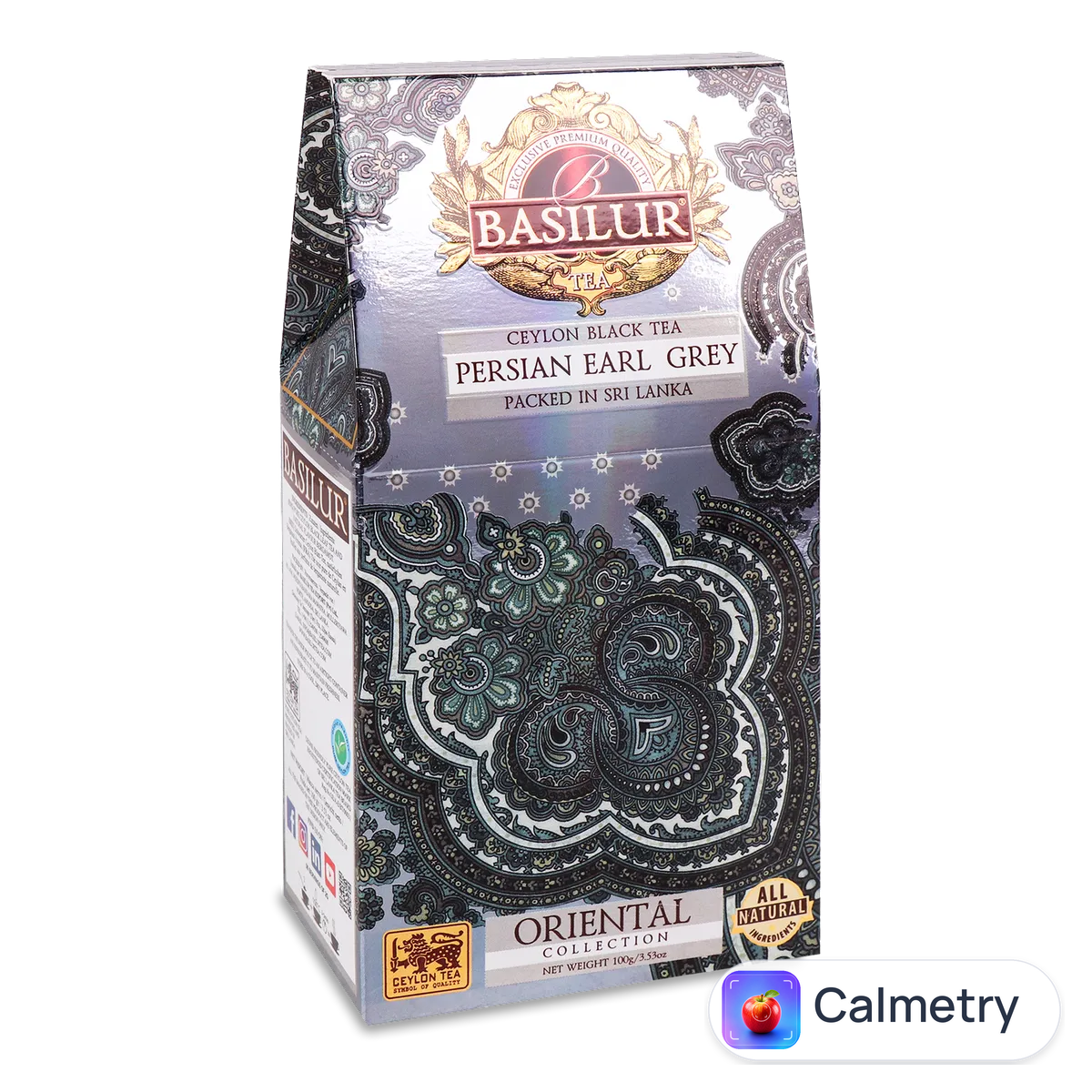 Чай чорний Basilur Persian з бергамотом 100г