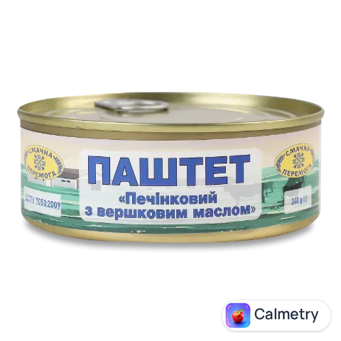 Паштет Смачна Перемога Печінковий з верш маслом кл