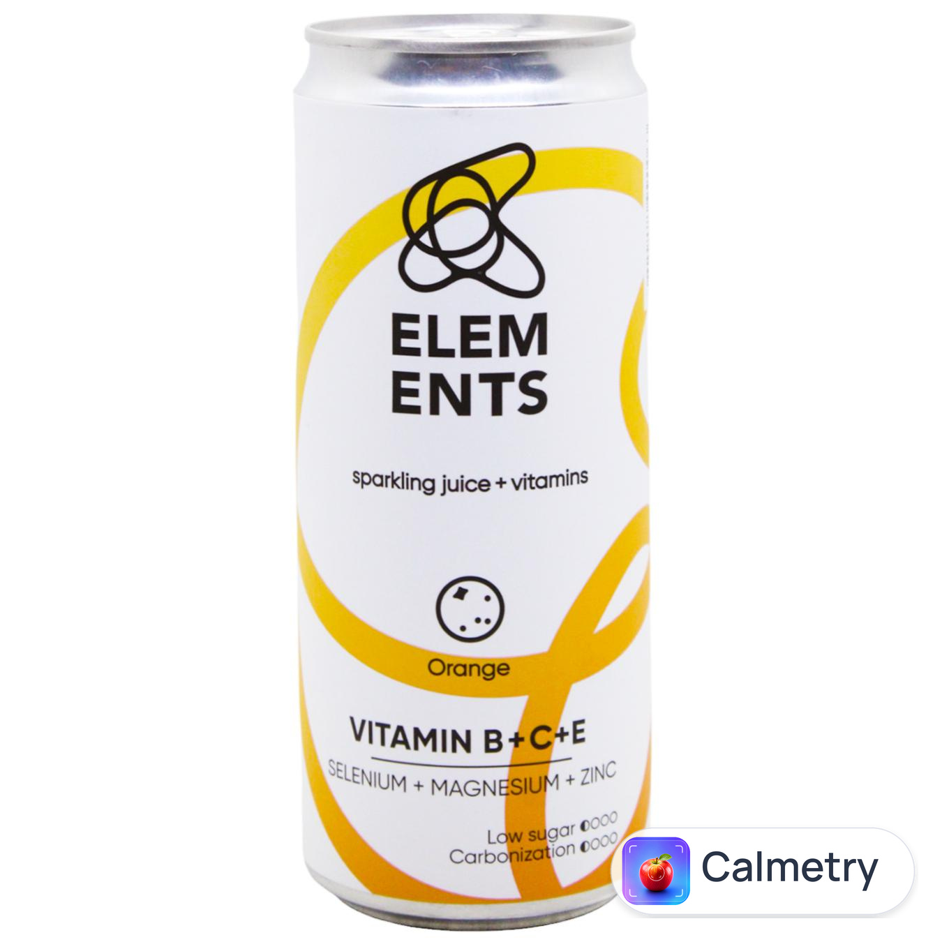 Напій газований Elements зі смаком апельсина 0,33л