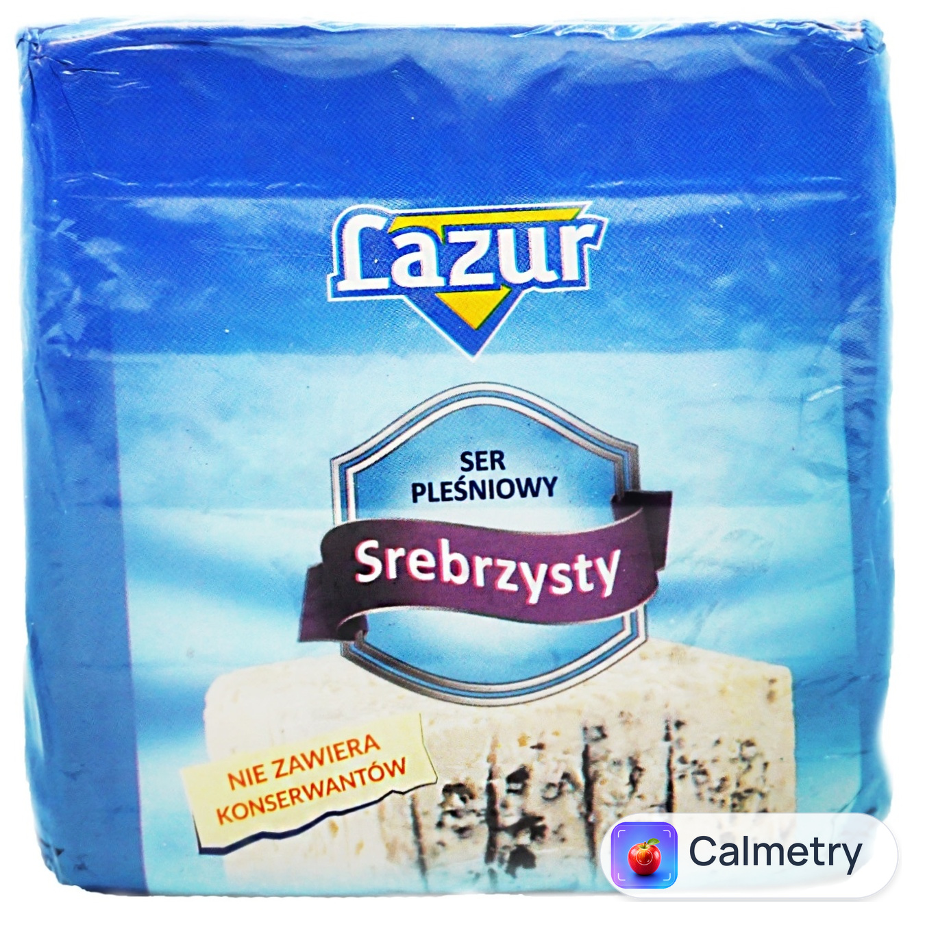 Сир Lazur Сріблястий з пліснявою 45%