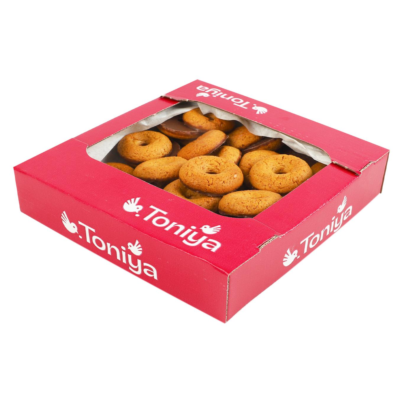 Печиво Toniya Хрусткі колечка 230г — фото продукту