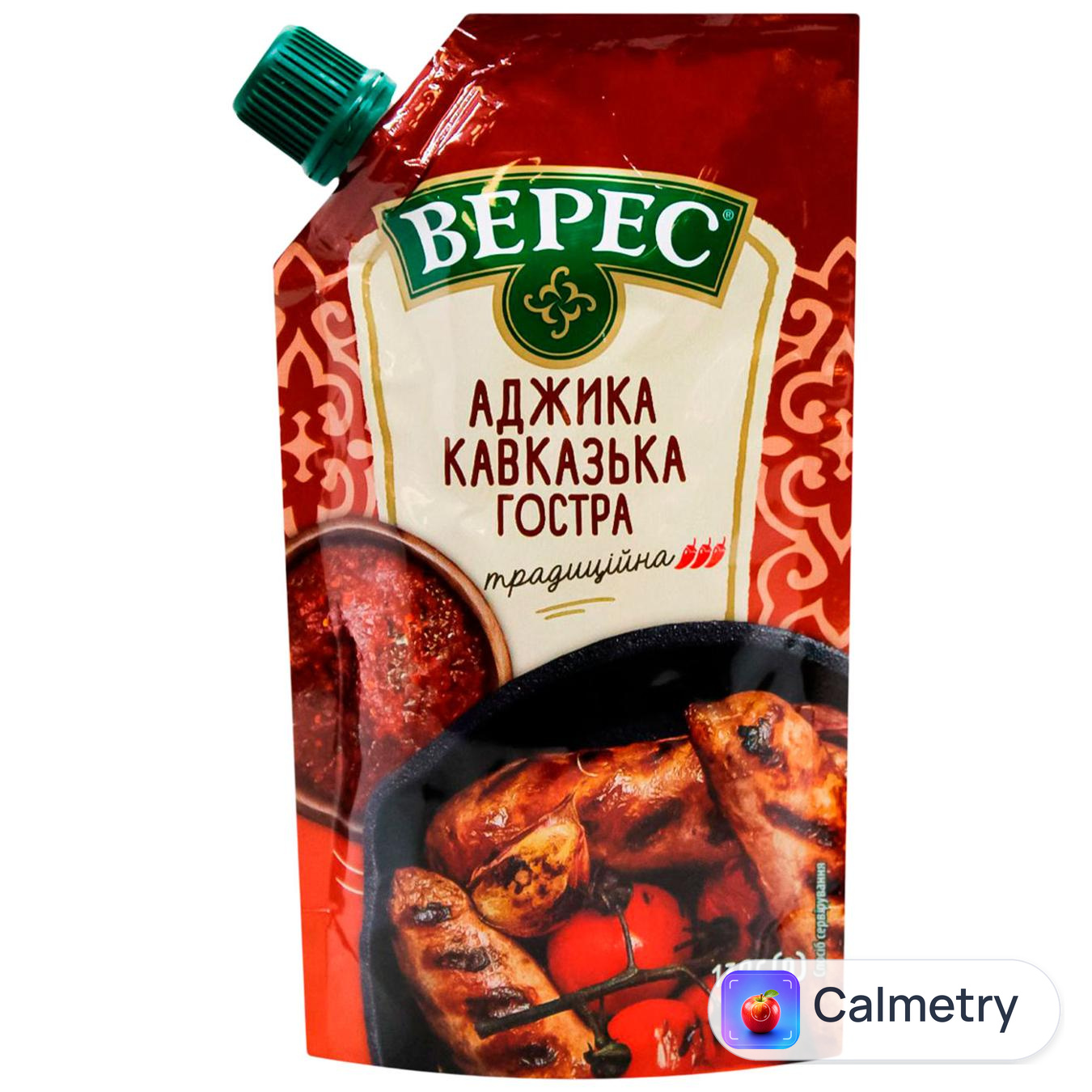 Аджика Верес Кавказька гостра 130г