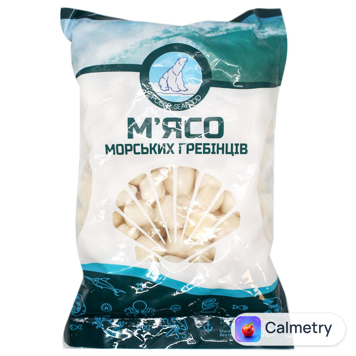 Гребінці Polar Seafood м'ясо без ікри 80/100 1кг