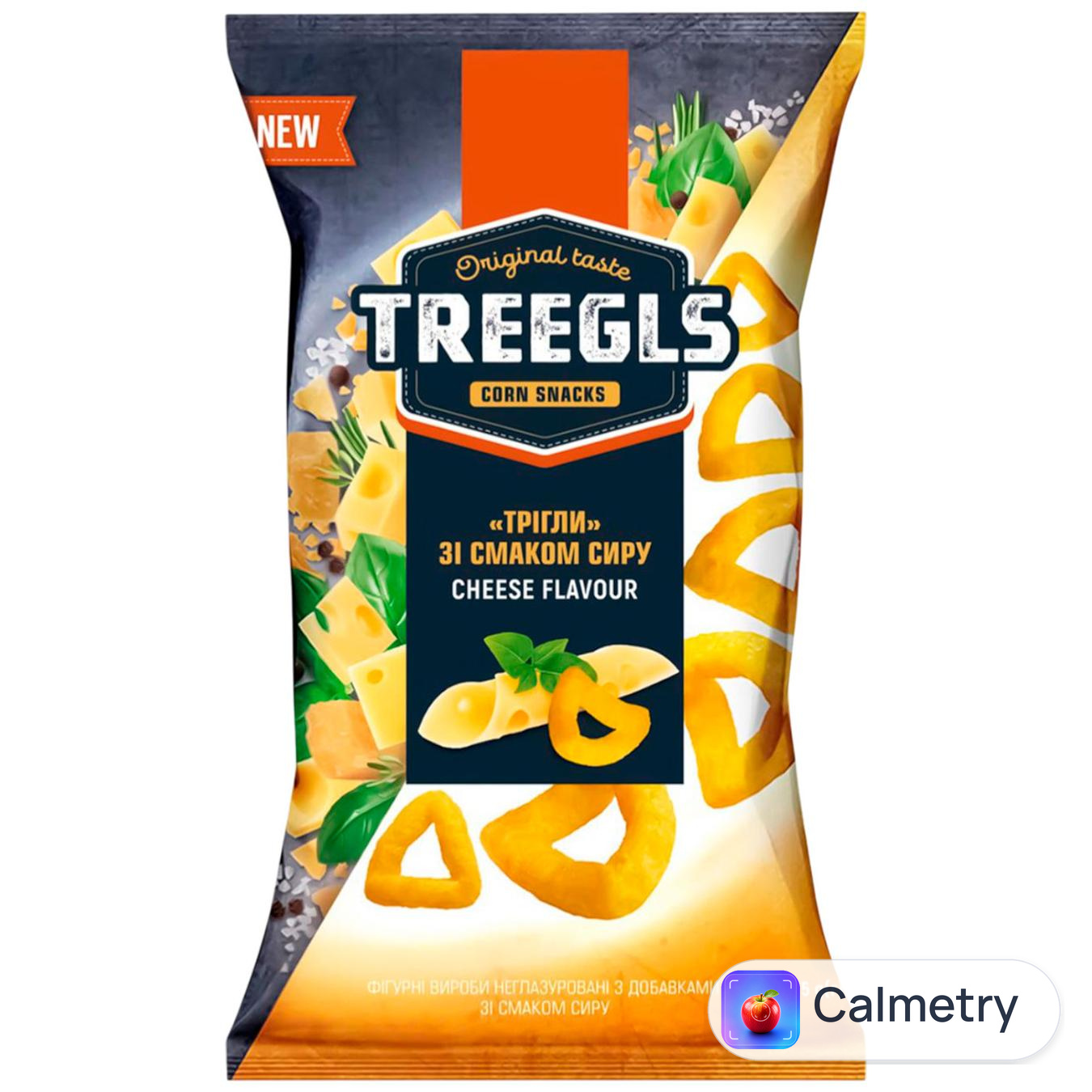 Снеки кукурудзяні Treegls з сиром 75г