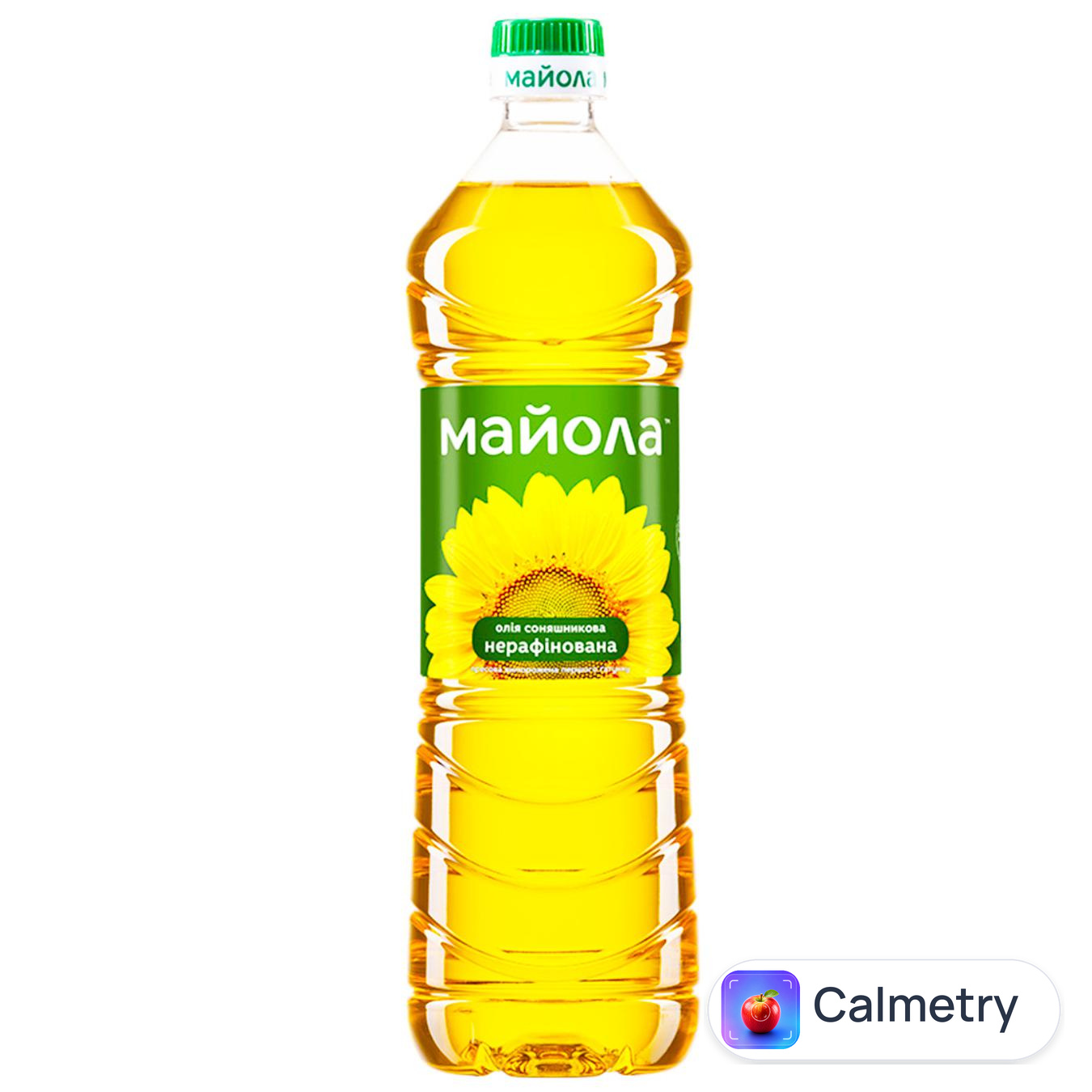 Олія соняшникова Майола нерафінована першого гатунку 0,85л — фото продукту