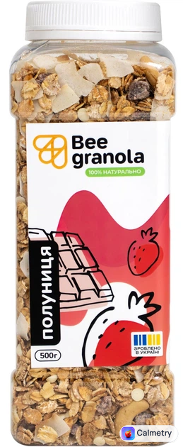 Гранола Bee Granola Полуниця 500 г