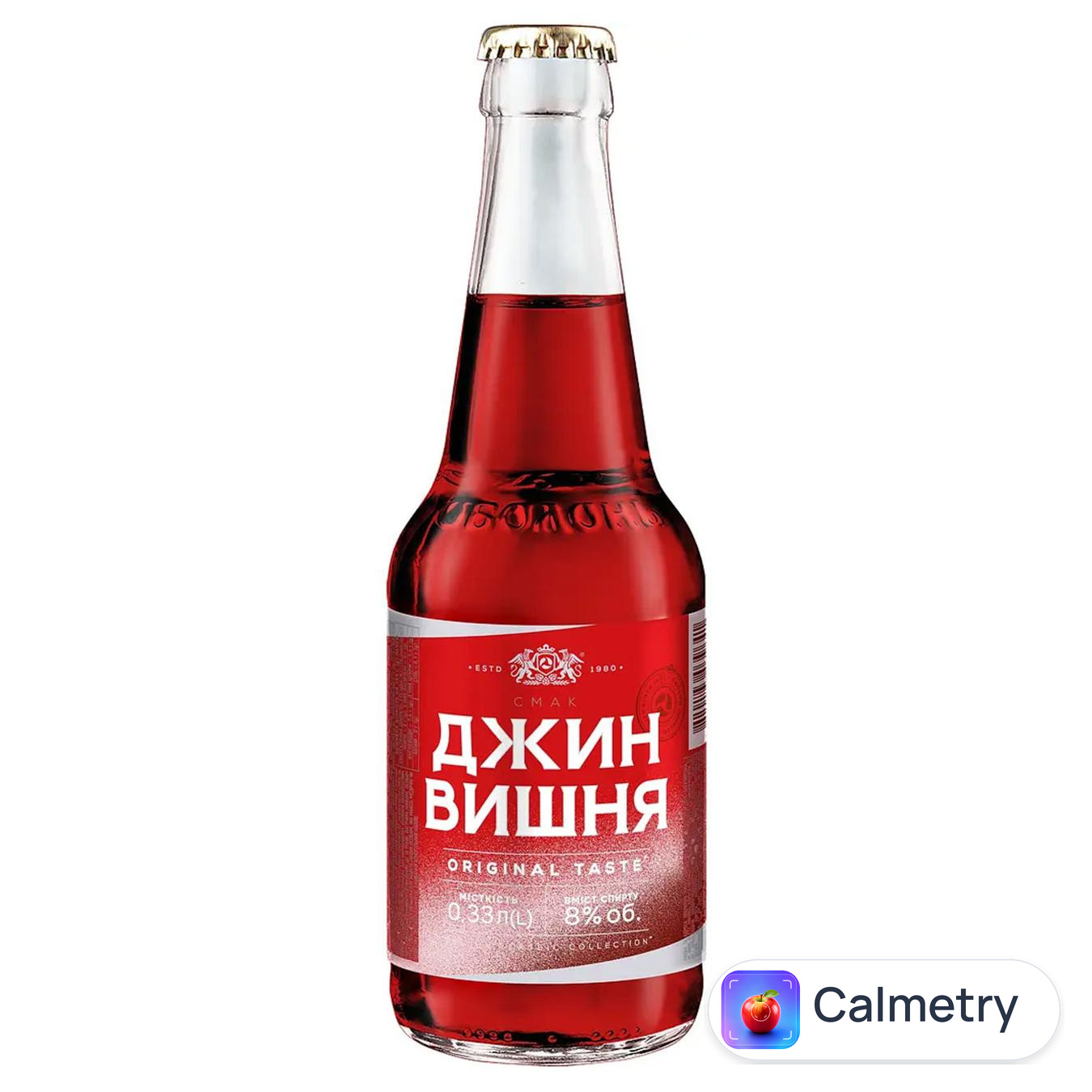 Напій слабоалкогольний Оболонь Джин Вишня 8% 0,33л