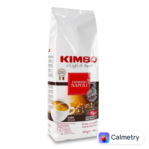 Кава зернова Kimbo Espresso Napoletano смажена 500г