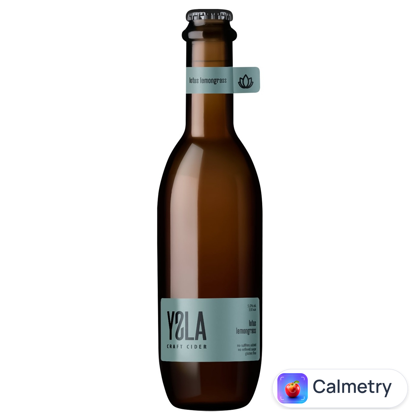 Сидр Ysla Lotus Lemongrass напівсухий 5% 0,33л