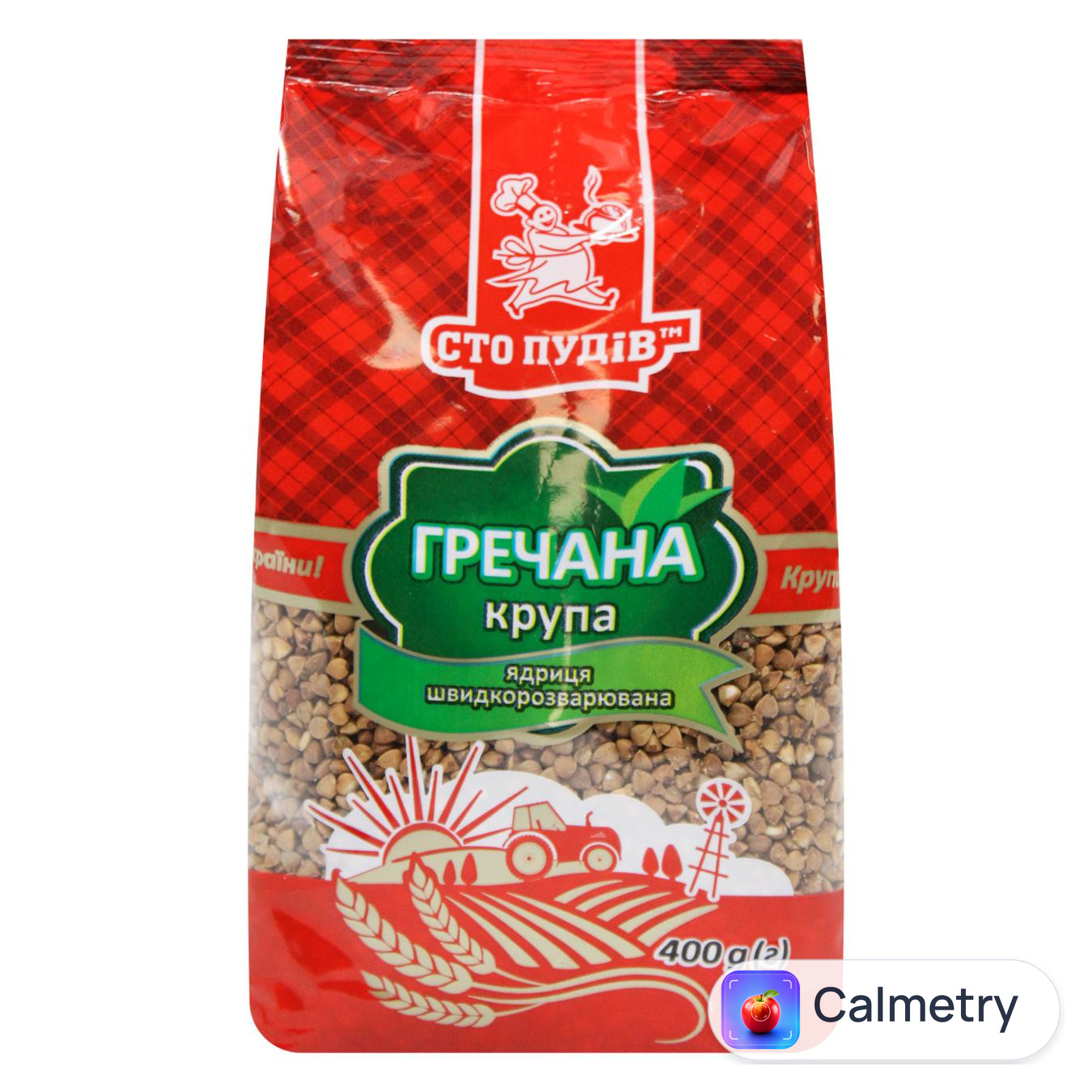 Крупа гречана Сто Пудів 400г