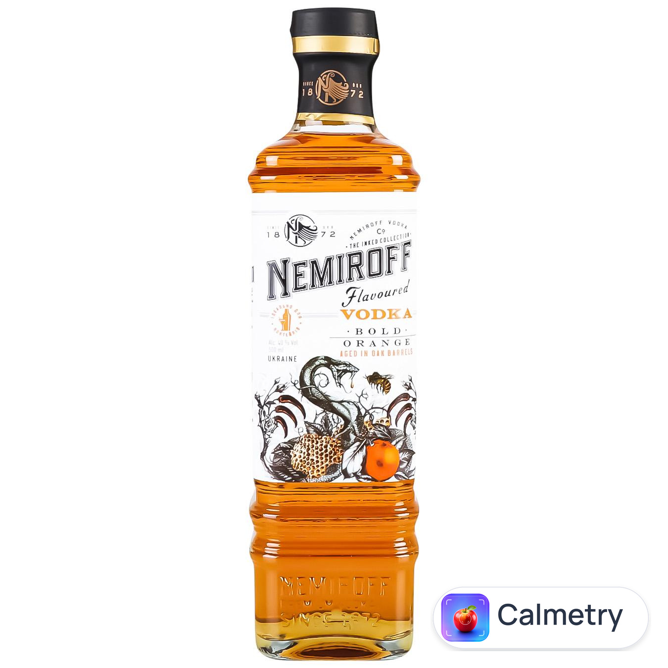 Настоянка Nemiroff Bold Orange De Luxe FV 40% 0,5л — фото продукту
