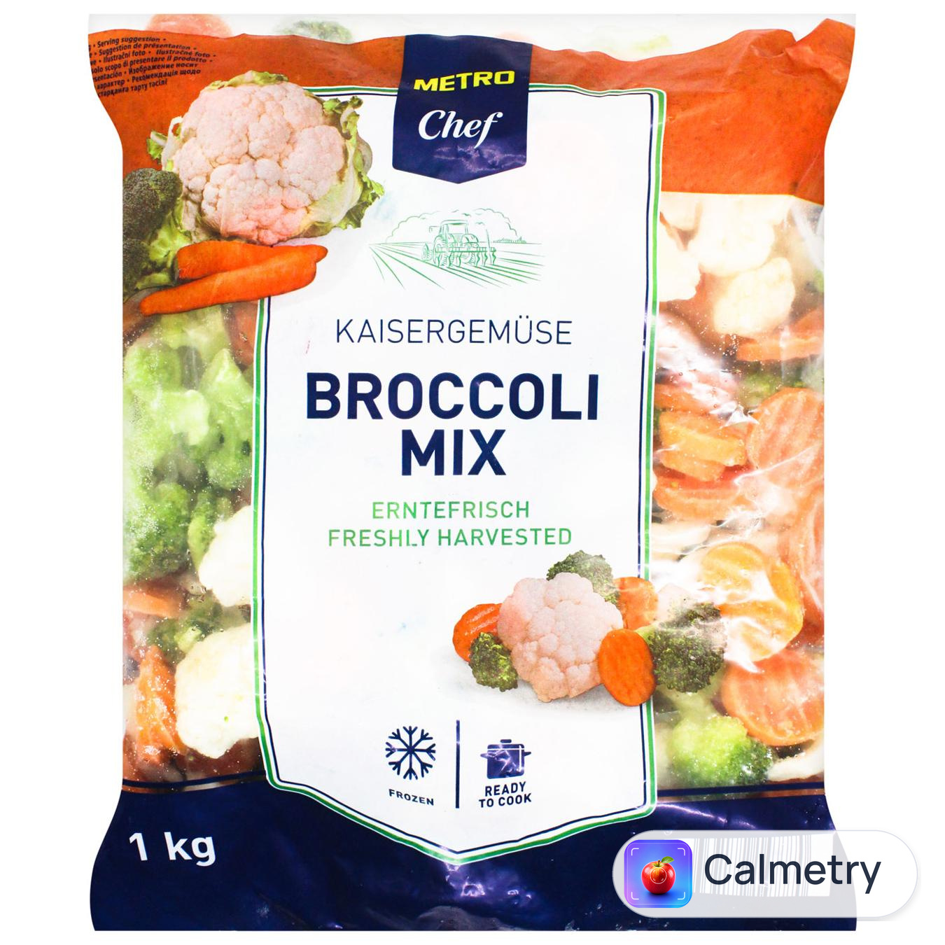 Овочі Metro Chef Броколі мікс 1кг
