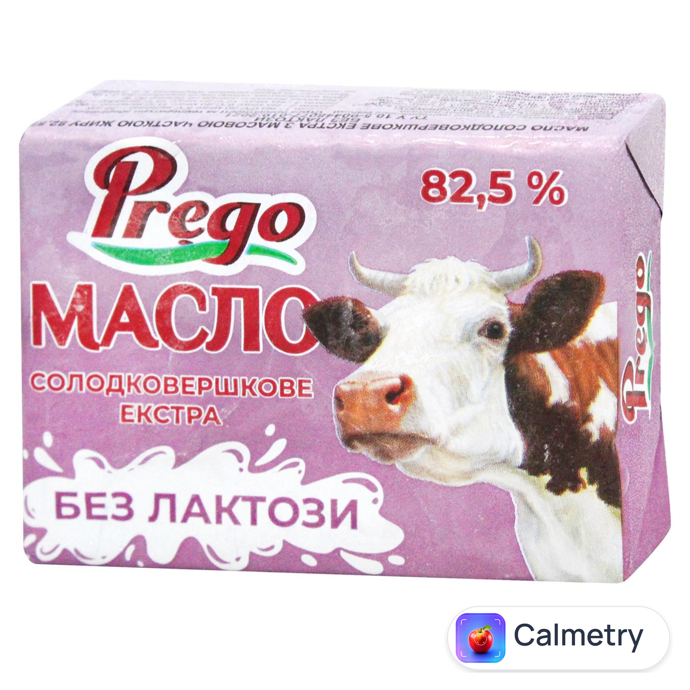 Масло Prego солодковершкове безлактозне 82,5% 180г — фото продукту