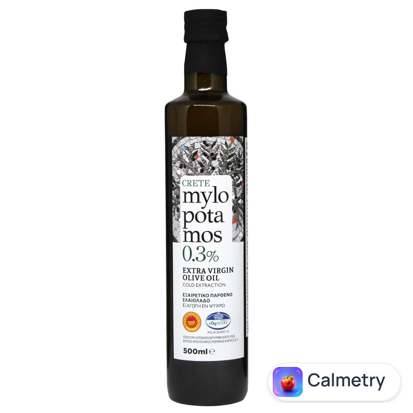 Олія оливкова Mylopotamos Extra Virgin 0,3% 0,5л