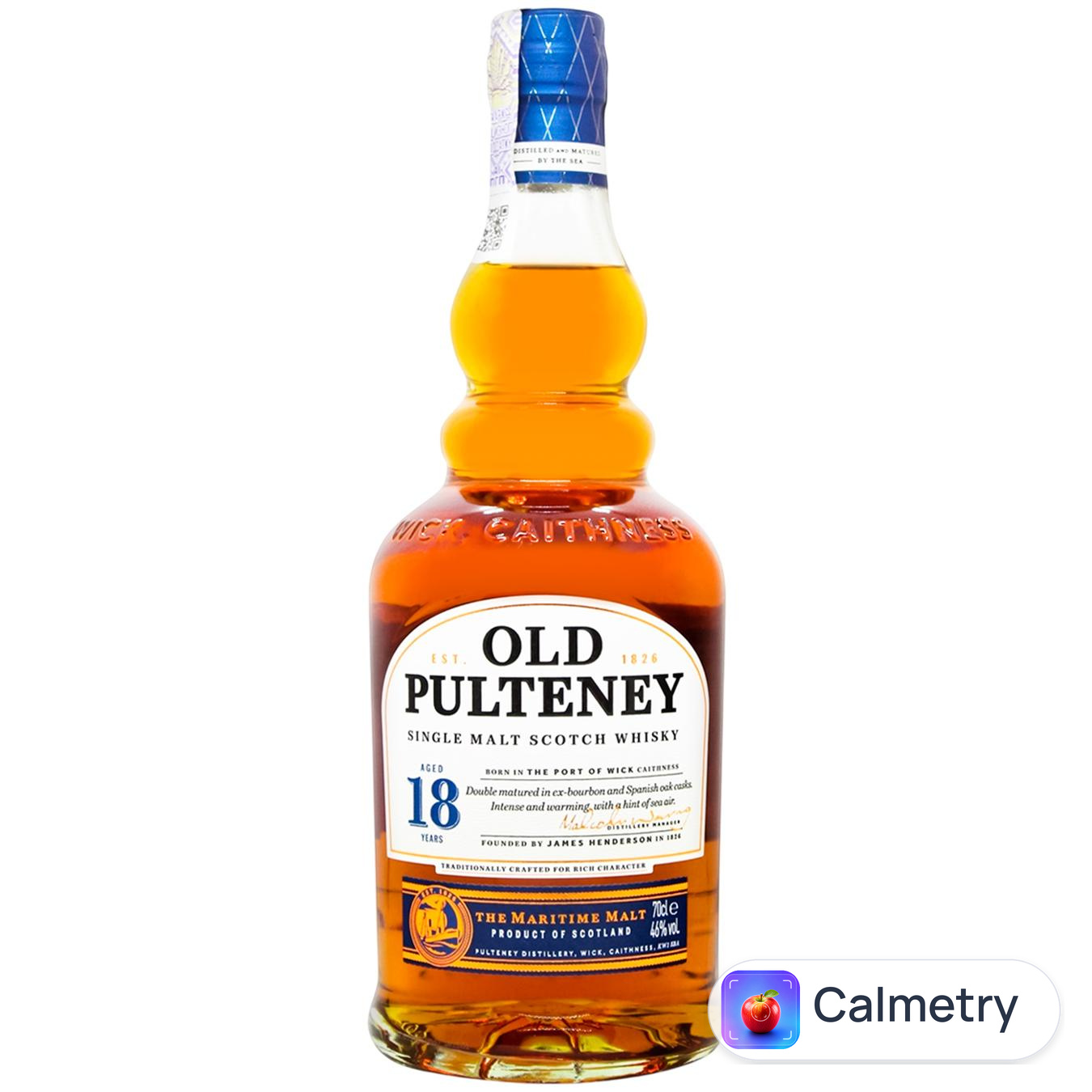 Віскі Old Pulteney 18yo 46% 0,7л