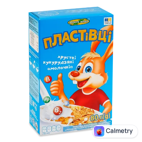 Пластівці «Золоте зерно» хрусткі кукурудзяні молочні