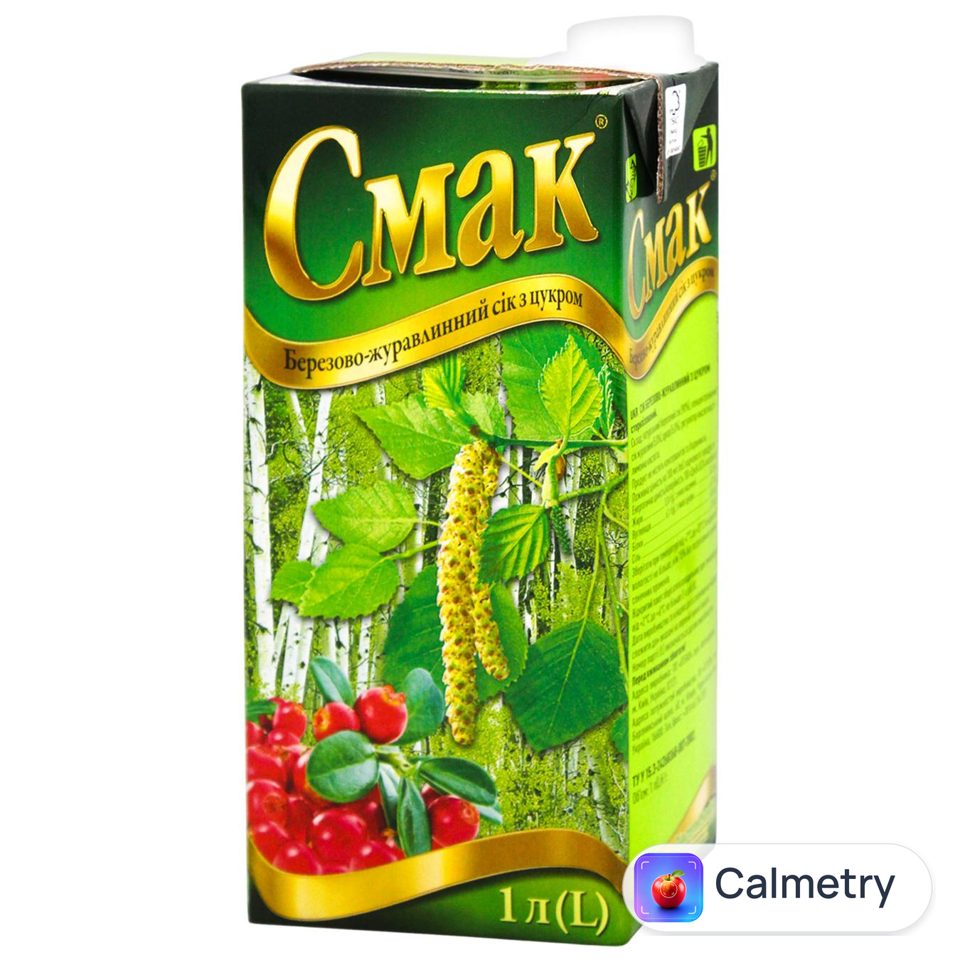 Сiк Смак березово-журавлинний 1л