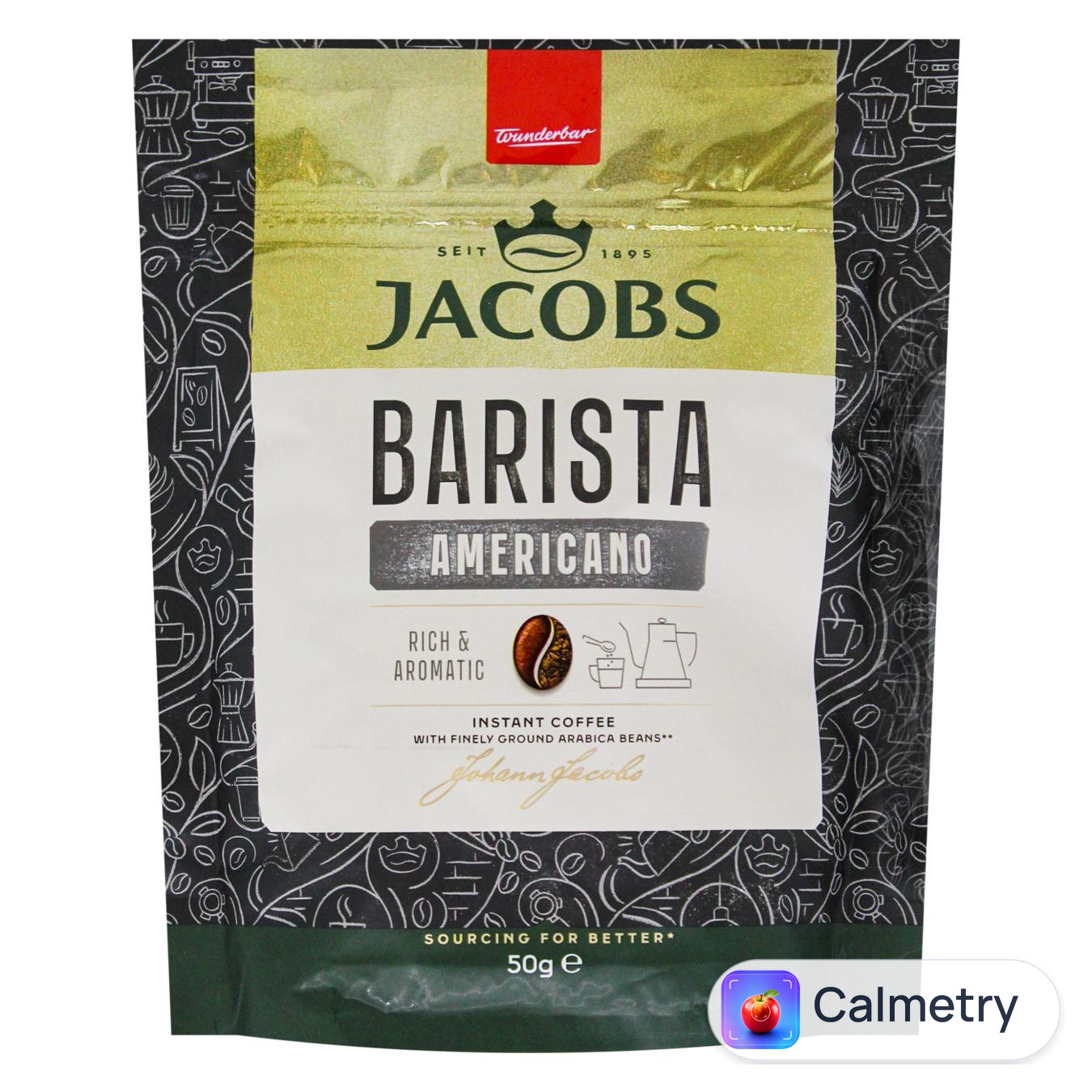 Кава Jacobs Monarch Millicano Americano розчинна з меленою 50г — фото продукту