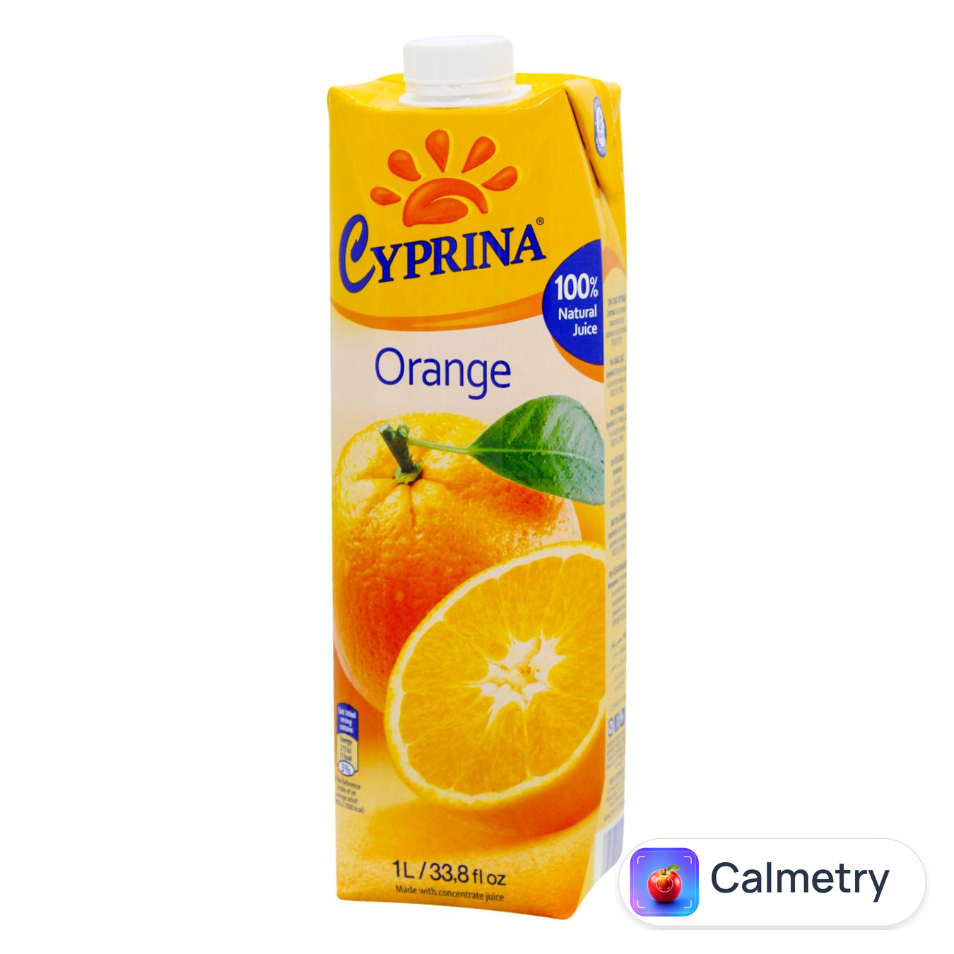 Сік Cyprina апельсиновий 1л