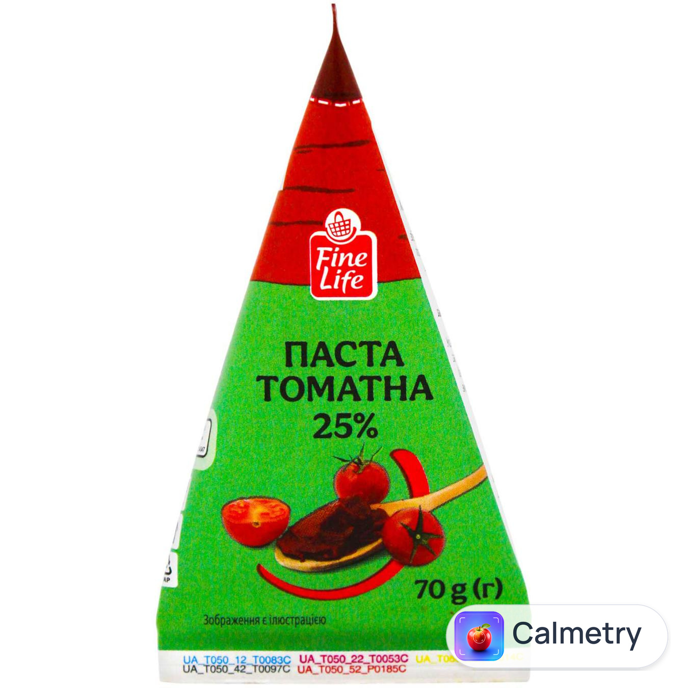 Паста томатна Fine Life 25% 70г