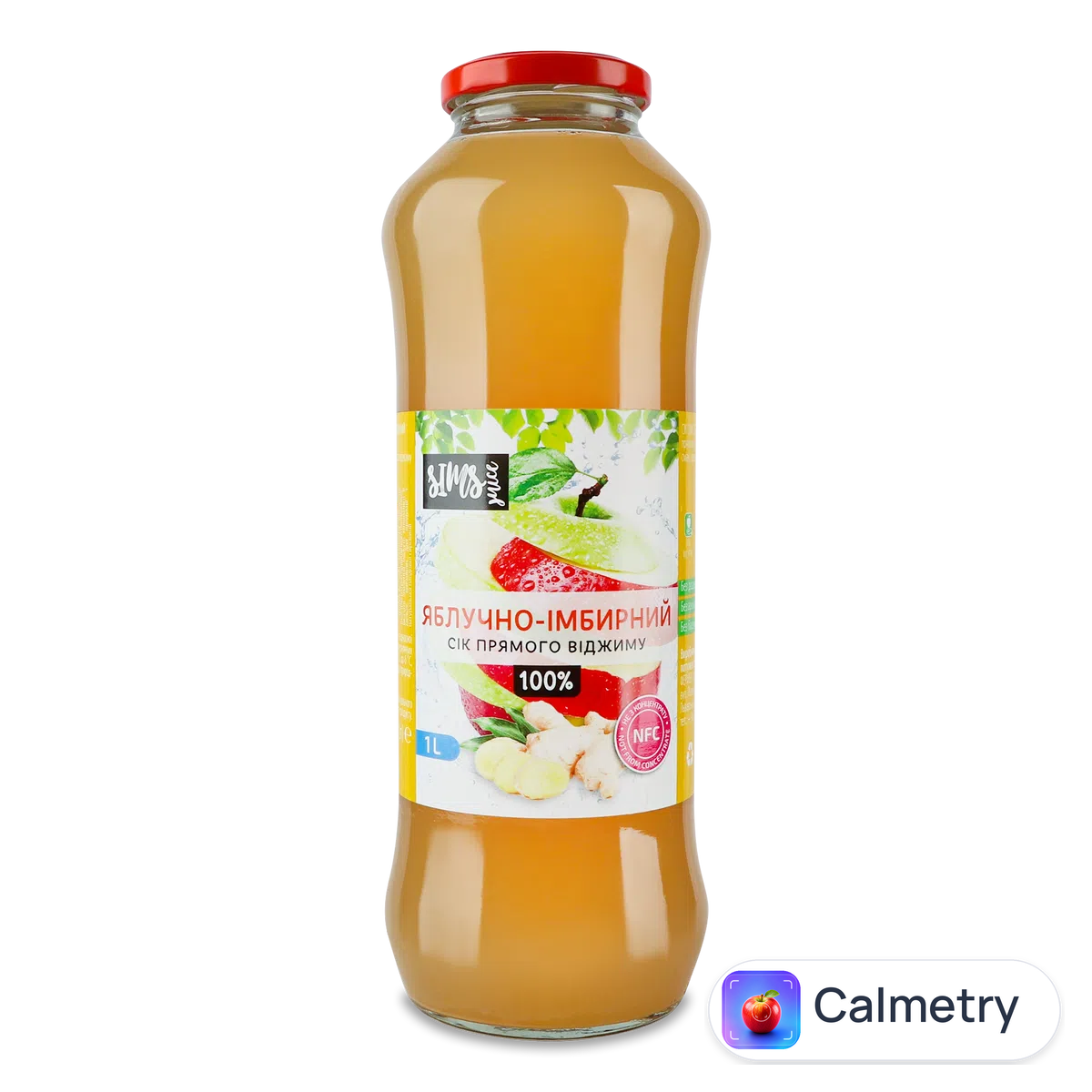 Сік Sims Juice яблучно-імбирний 1л
