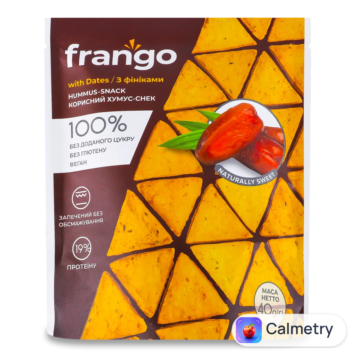 Хумус-снек Лавка Традицій Frango з фініками 40г