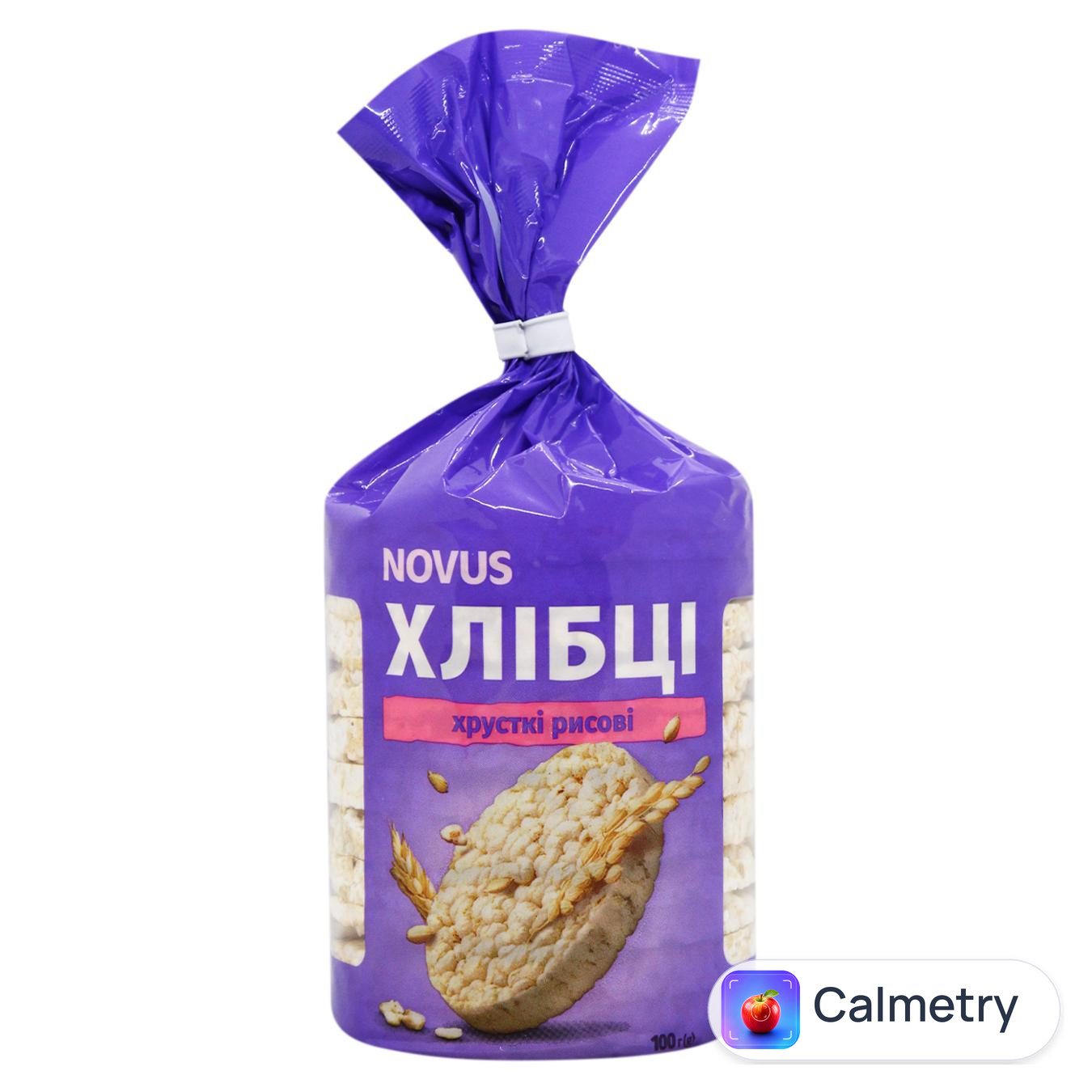 Хлібці Novus рисові 100г — фото продукту