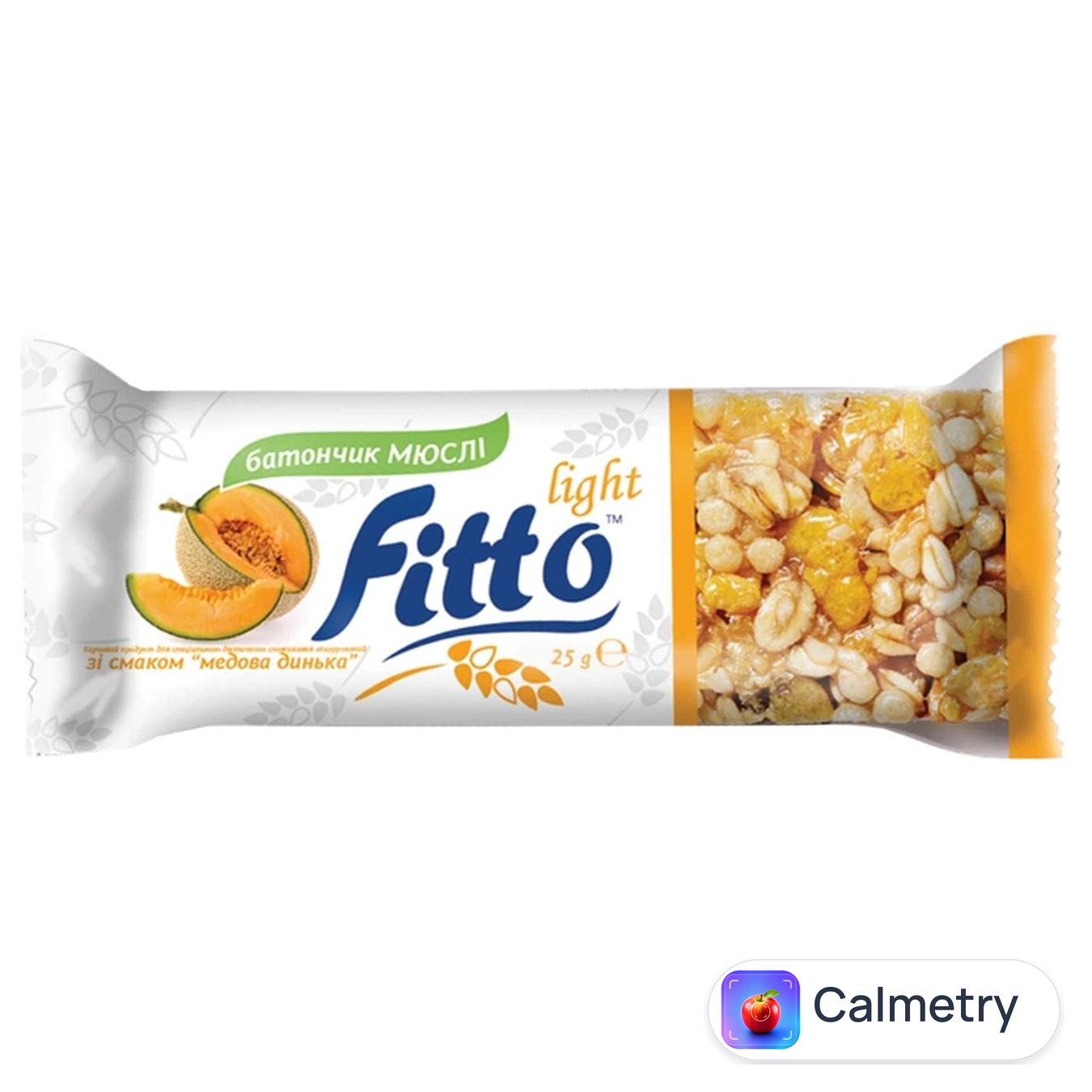 Батончик мюслі Fitto Light Медова динька 25г