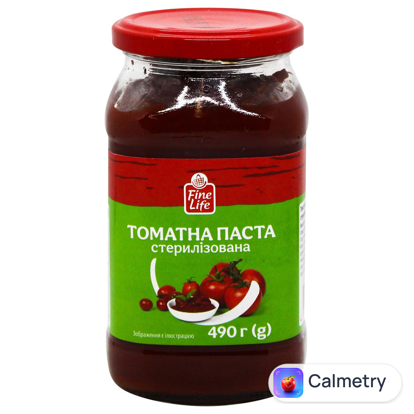 Паста томатна Fine Life 25% 490г