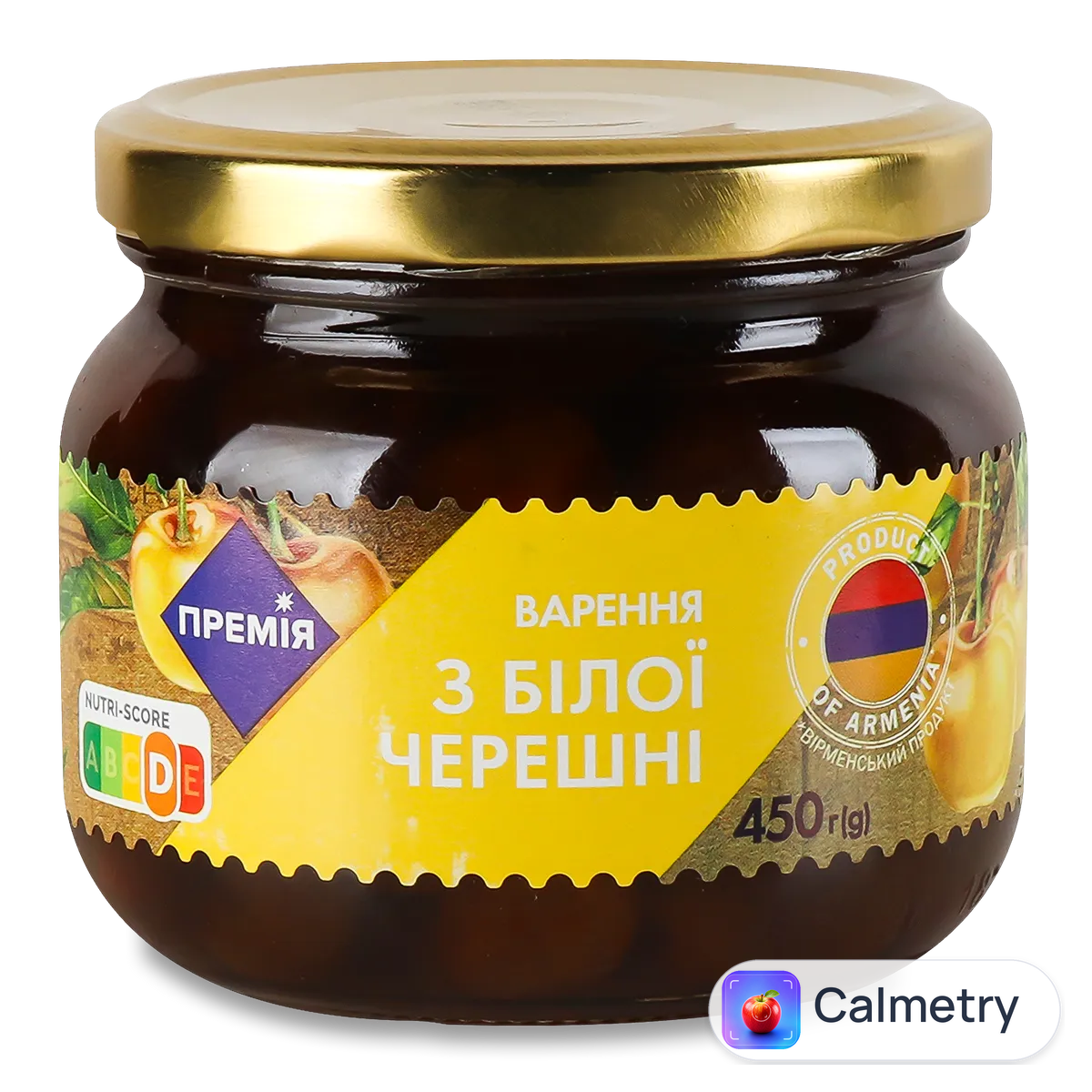 Варення «Премія»® з білої черешні 450г