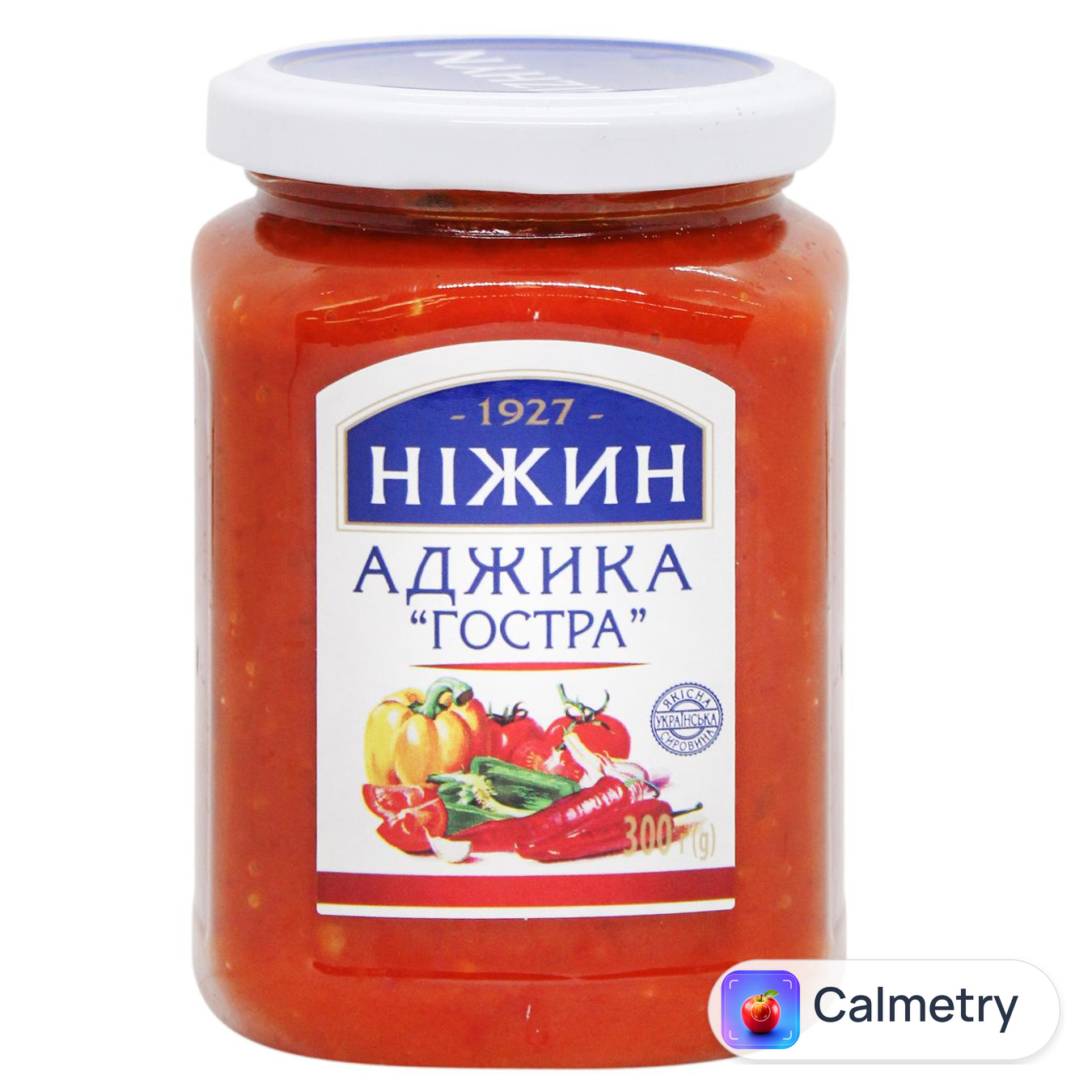 Аджика Ніжин Гостра 300г — фото продукту