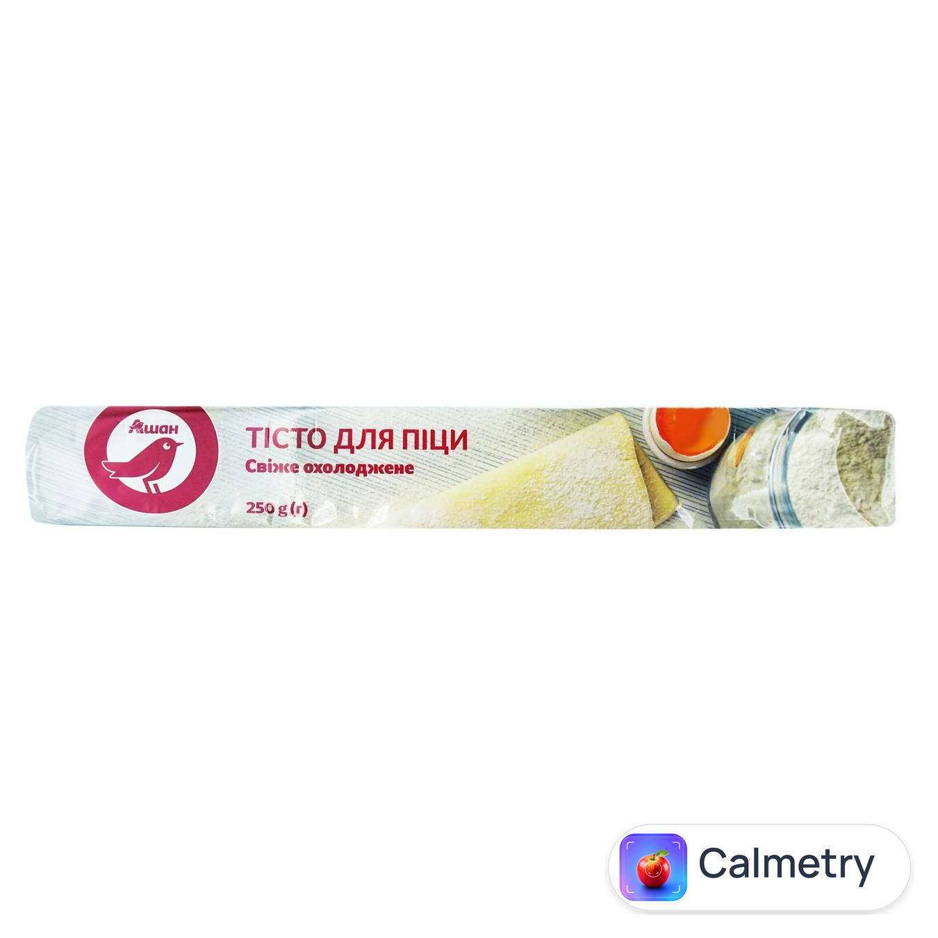 Тісто для піци Auchan свіже охолоджене 250г