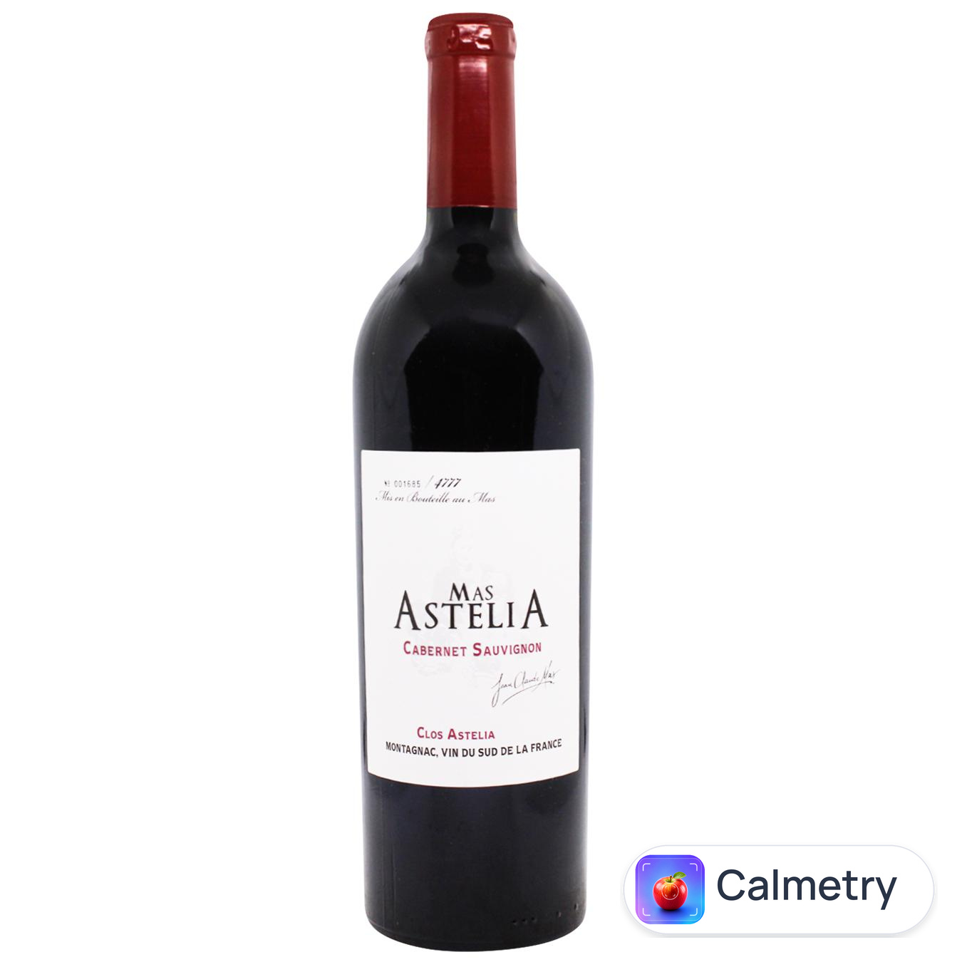 Вино Mas Astelia Cabernet Sauvignon Organic червоне сухе 14,5% 0,75л