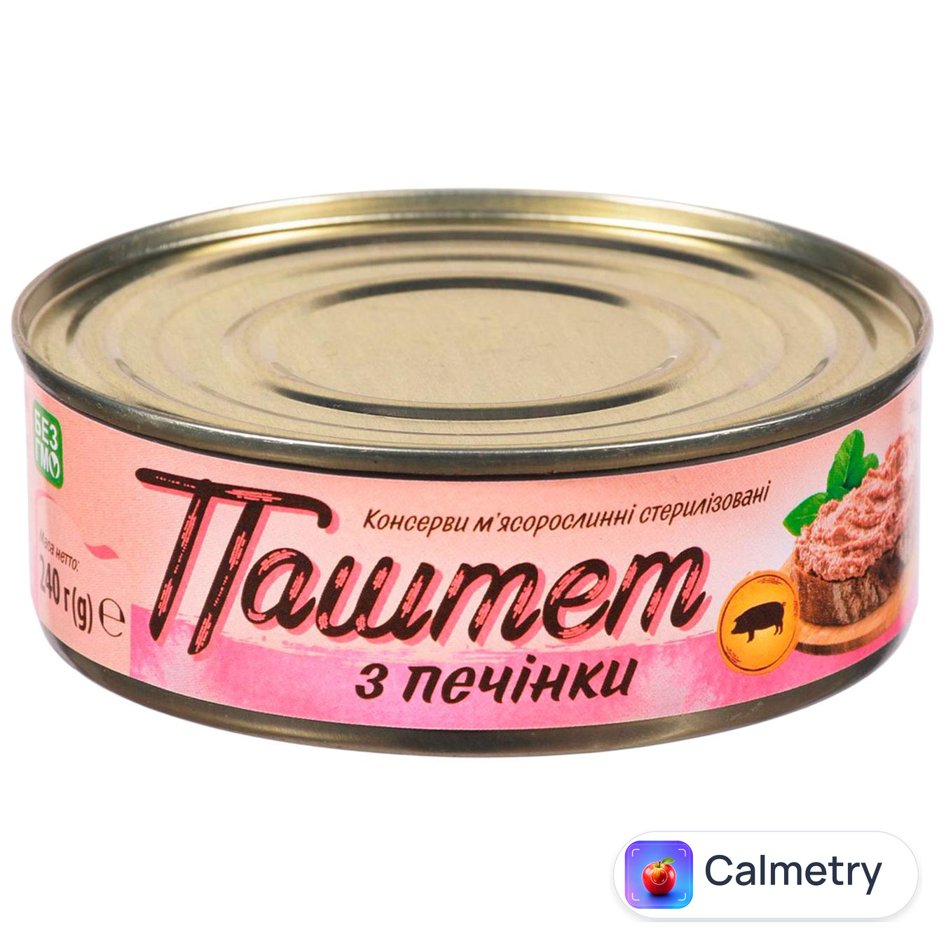 Паштет з печінки 240г