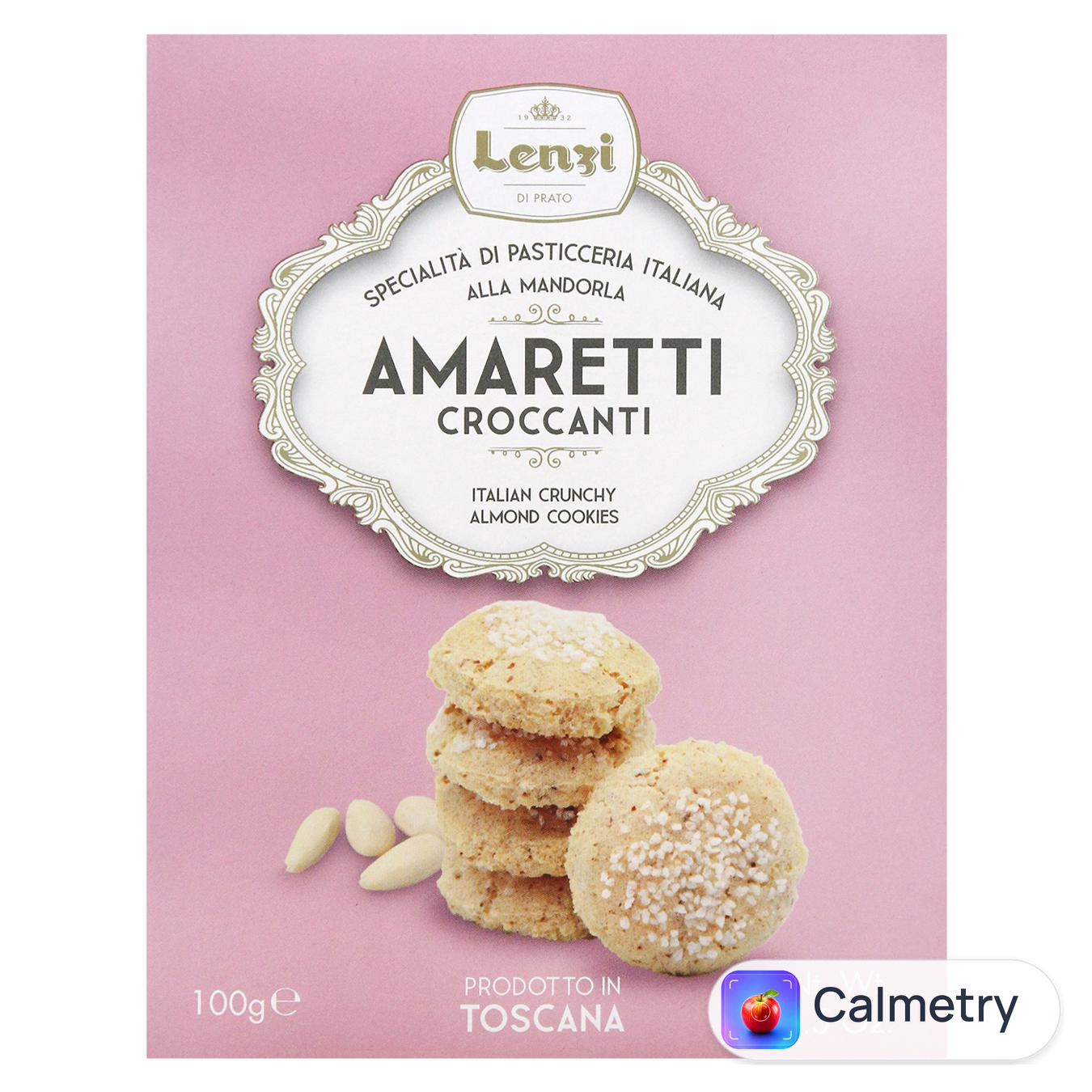 Печиво Lenzi Amaretti з мигдалем 100г