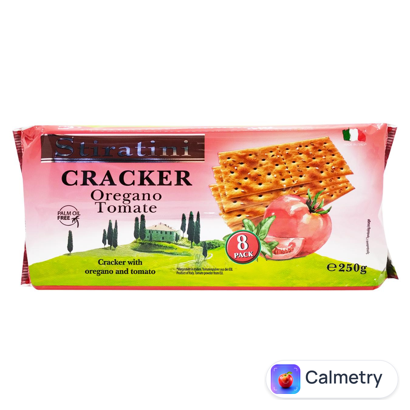 Крекер Stiratini з орегано та томатами 250г