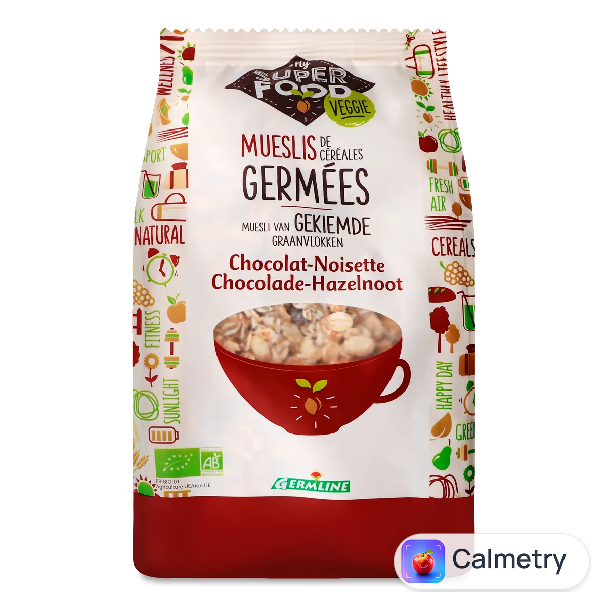 Мюслі Germl'ine шоколад-фундук 350г