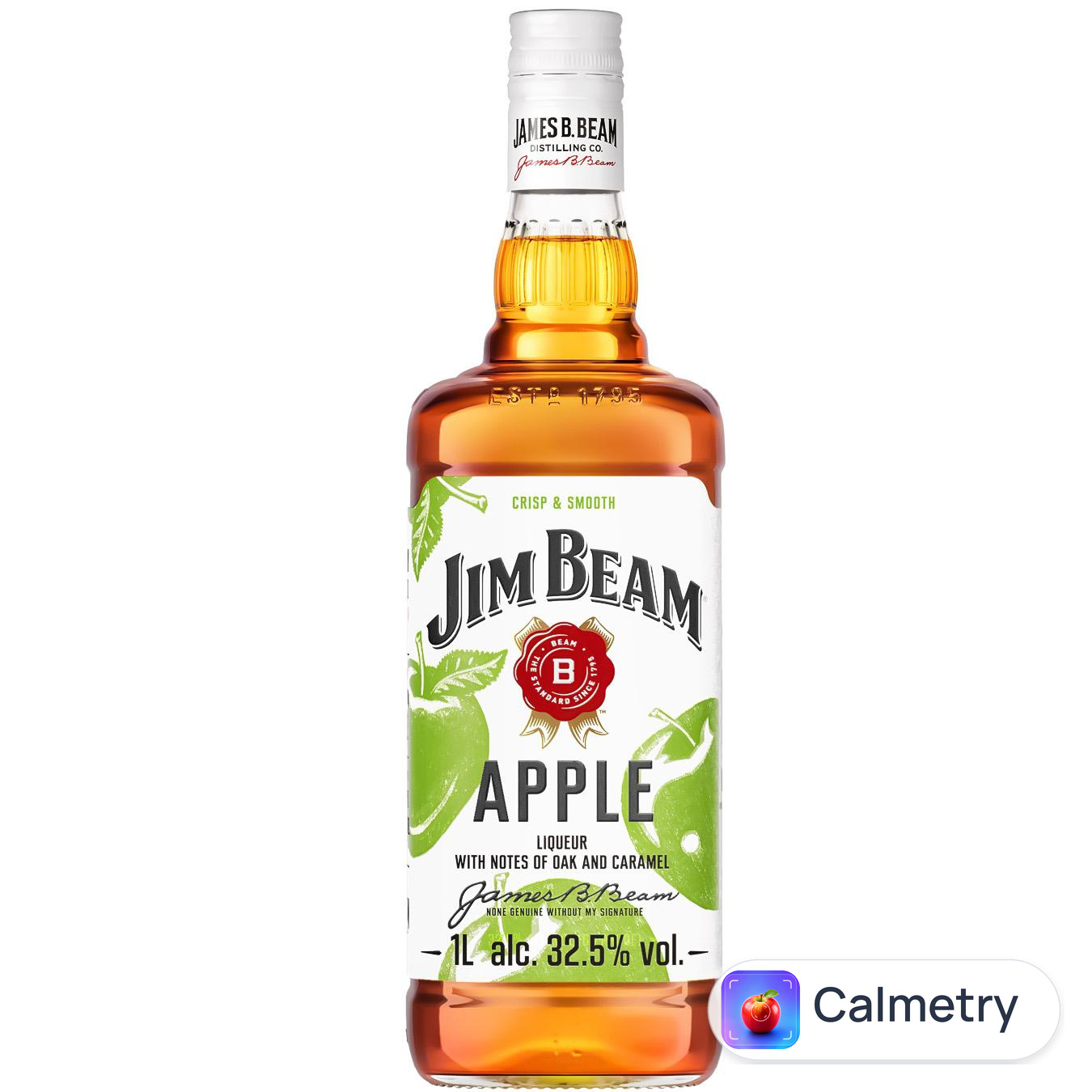 Лікер Jim Beam Apple 32,5% 1л — фото продукту