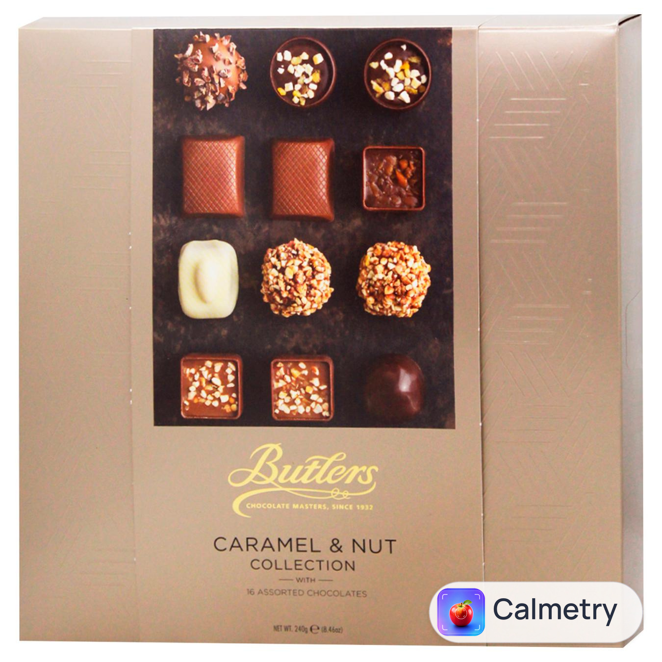 Цукерки Butlers Caramel & Nut Collection шоколадні 240г