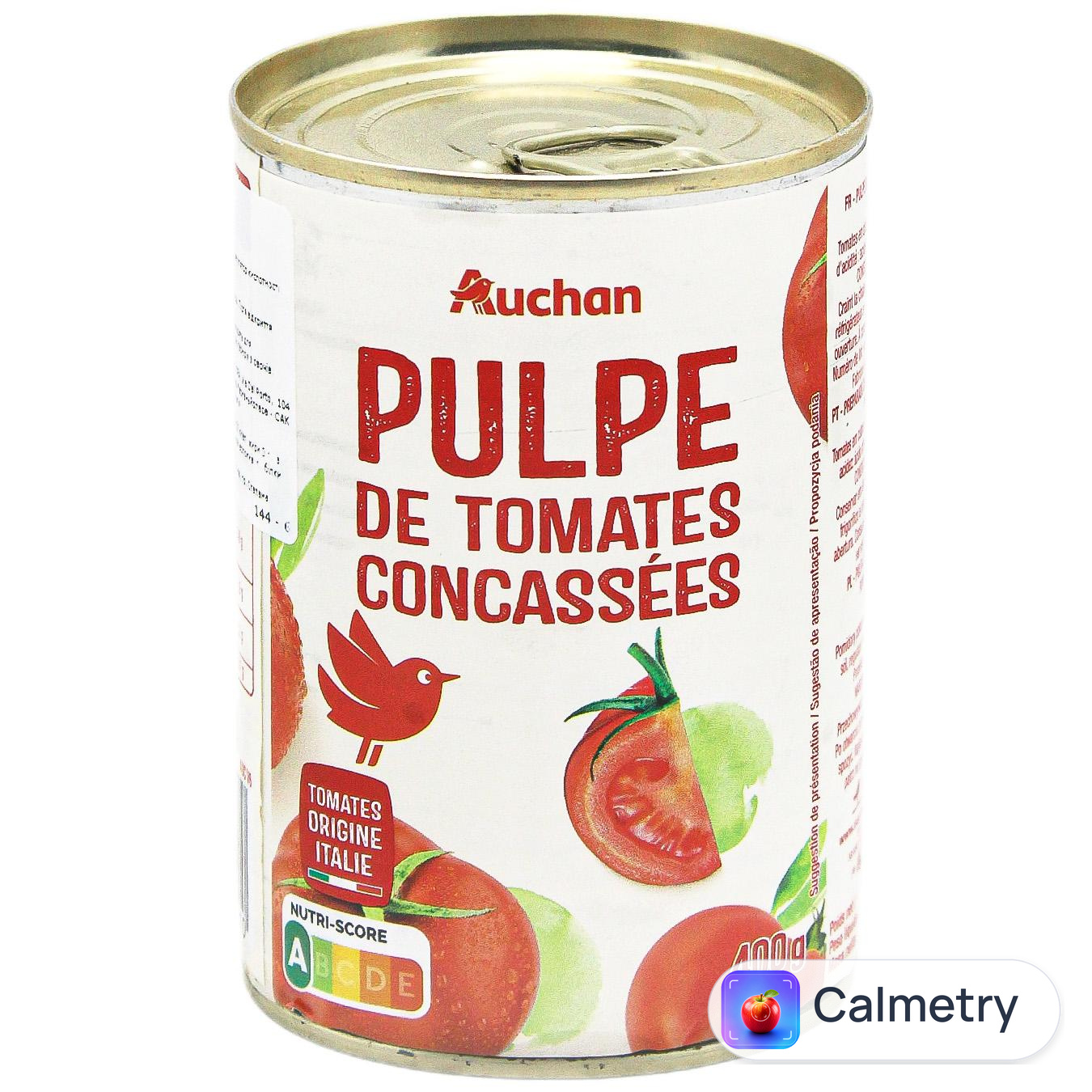 Пюре Auchan з помідорів консервоване 400г