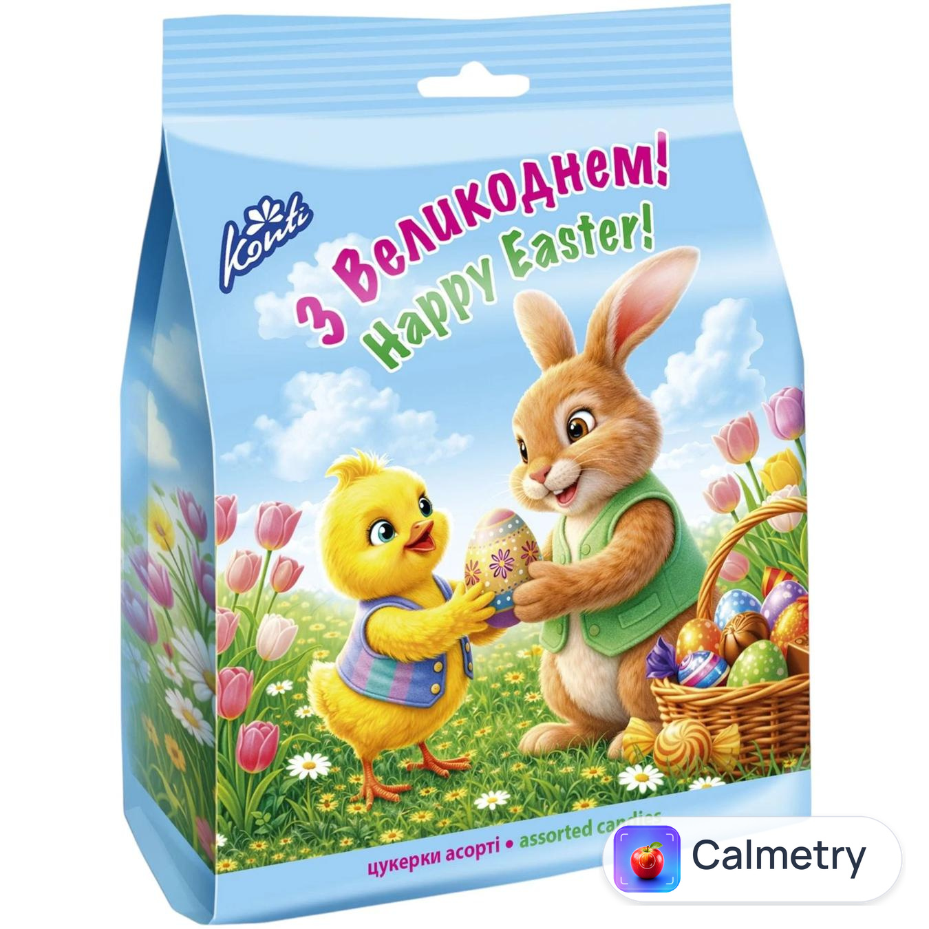 Цукерки Konti З Великоднем! Асорті 250г