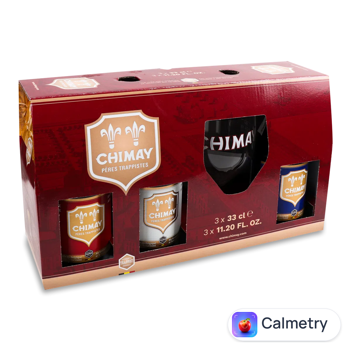 Пиво Chimay Red+Triple+Blue + келих 3*0,33л