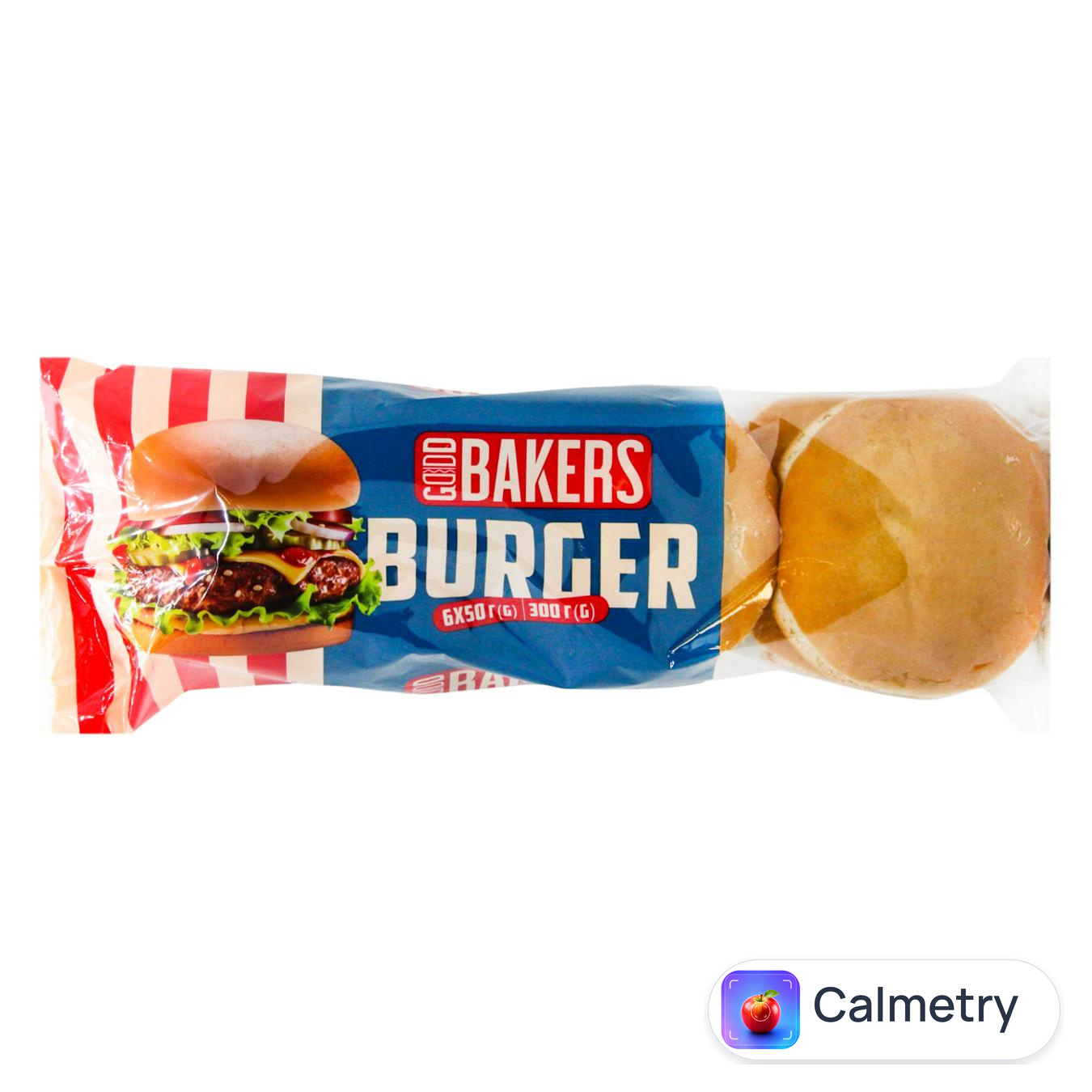 Булочка для бургера GoodBakers без кунжута 300г