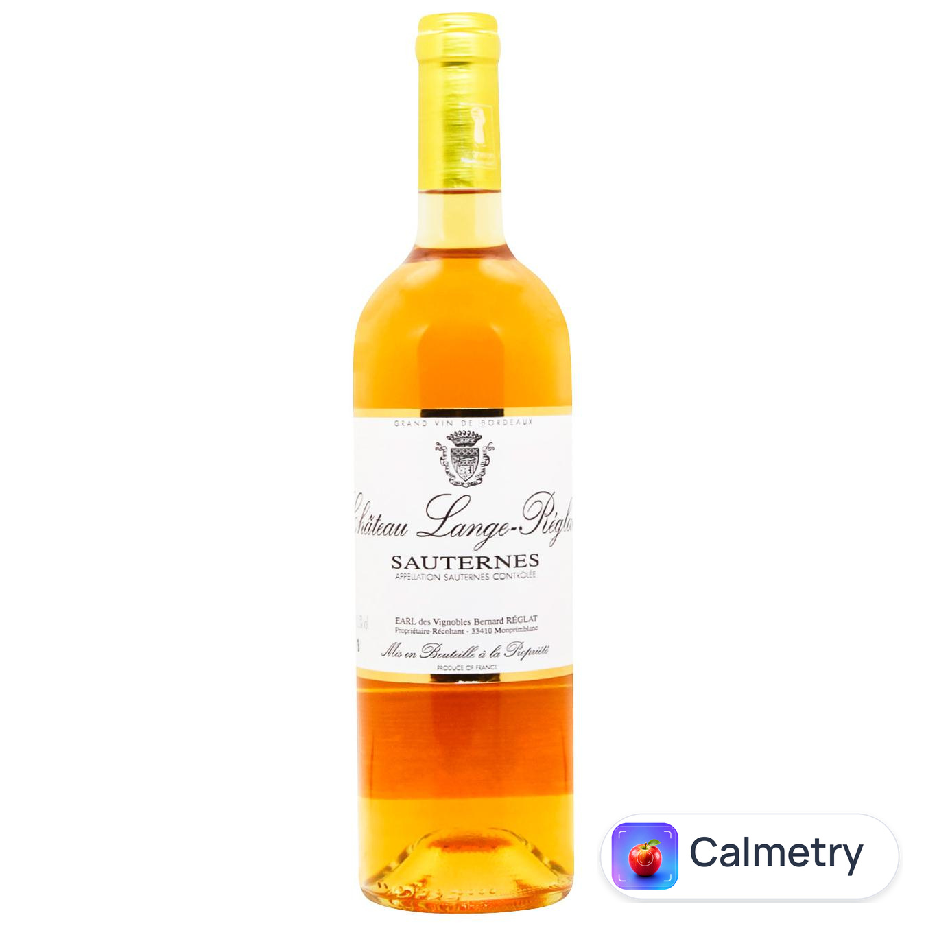 Вино Chateau Lange-Reglat біле солодке 13,5% 0,75л