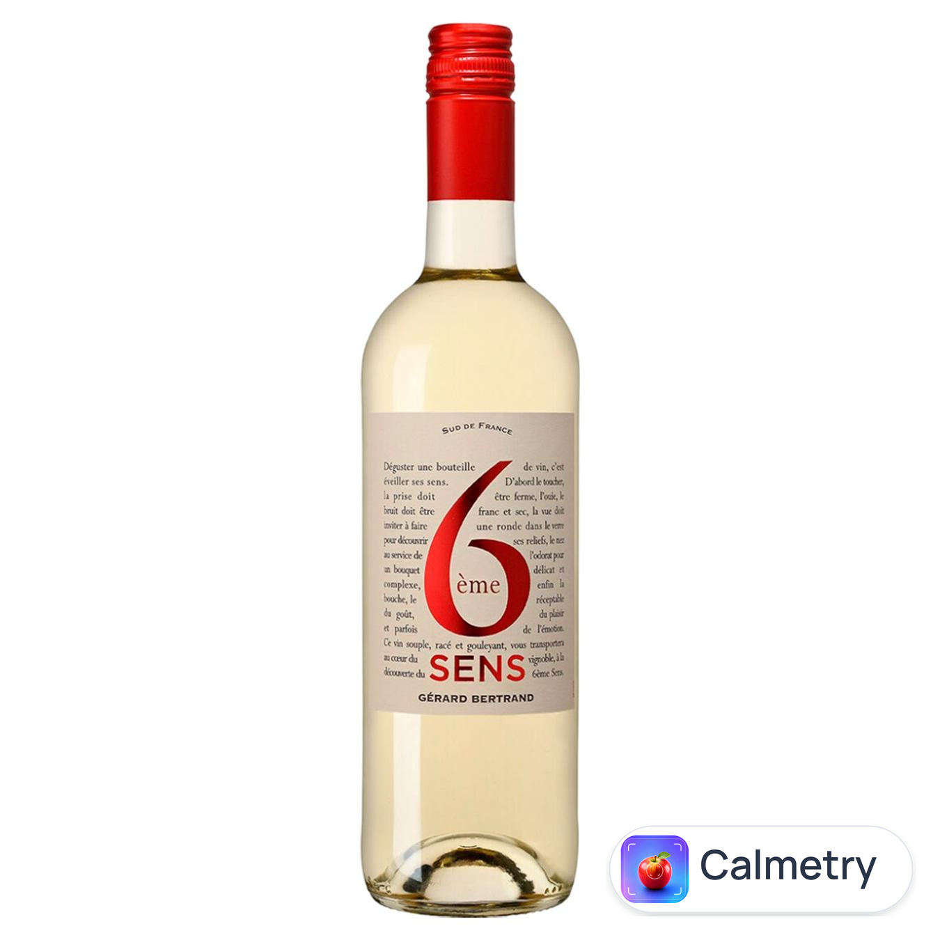 Вино Gerard Bertrand 6eme Sens біле сухе 13% 0,75л